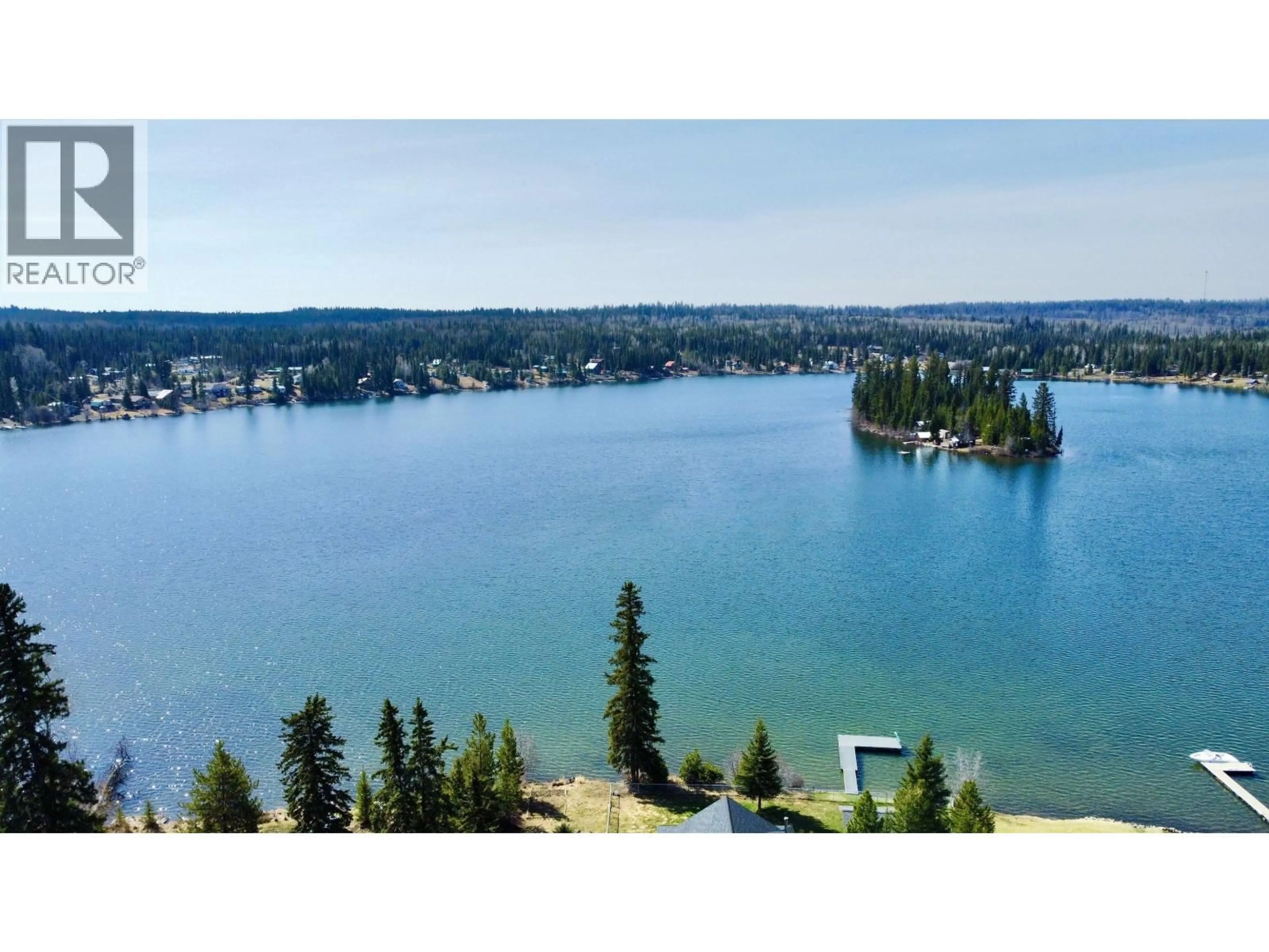A pic from outside/outdoor area/front of a property/back of a property/a pic from drone, water/lake/river/ocean view for 7578 BURGESS ROAD, Deka Lake / Sulphurous / Hathaway Lakes British Columbia V0K1X3