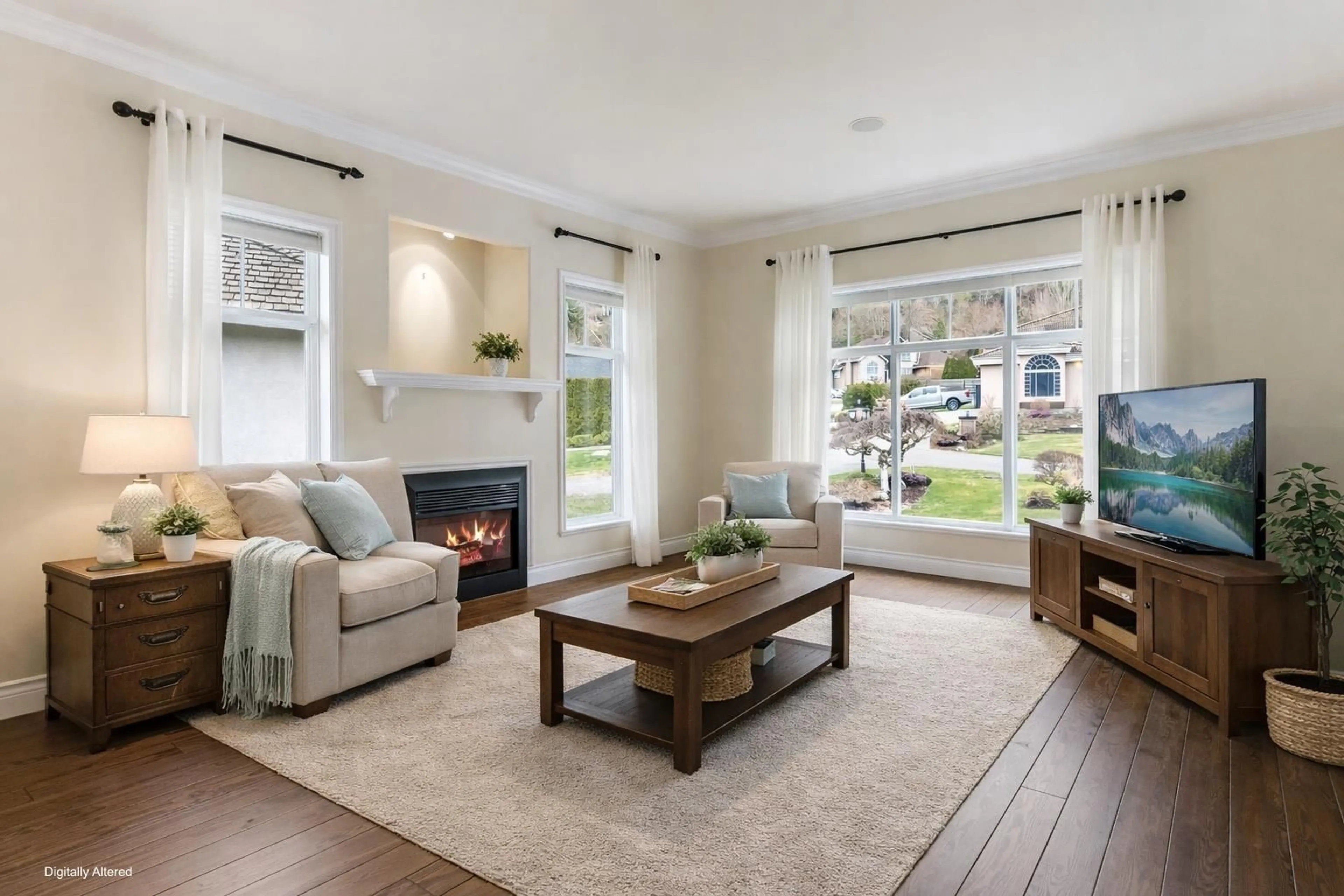 Living room with furniture, unknown for 4360 ESTATE DRIVE, Chilliwack British Columbia V2R3B4