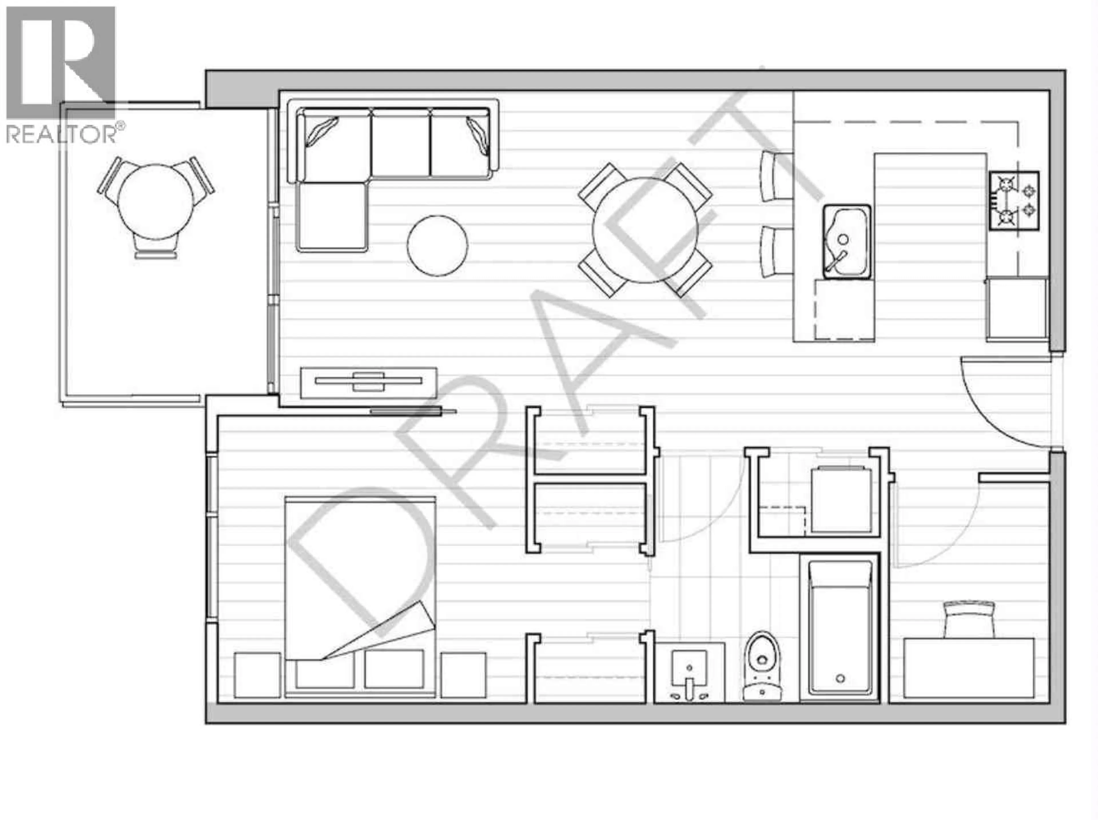 Floor plan for 911 - 455 MARINE DRIVE, Vancouver British Columbia V5X0H3