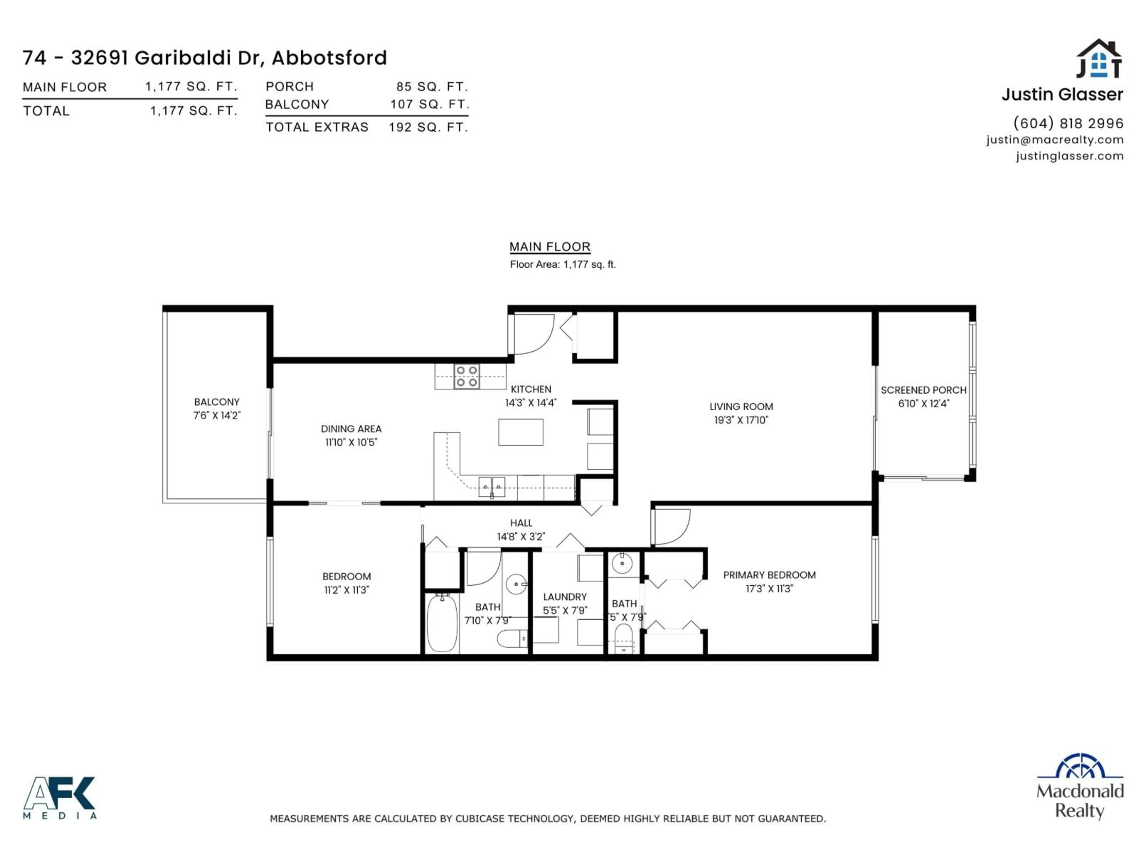 Floor plan for 74 - 32691 GARIBALDI DRIVE, Abbotsford British Columbia V2T5T7