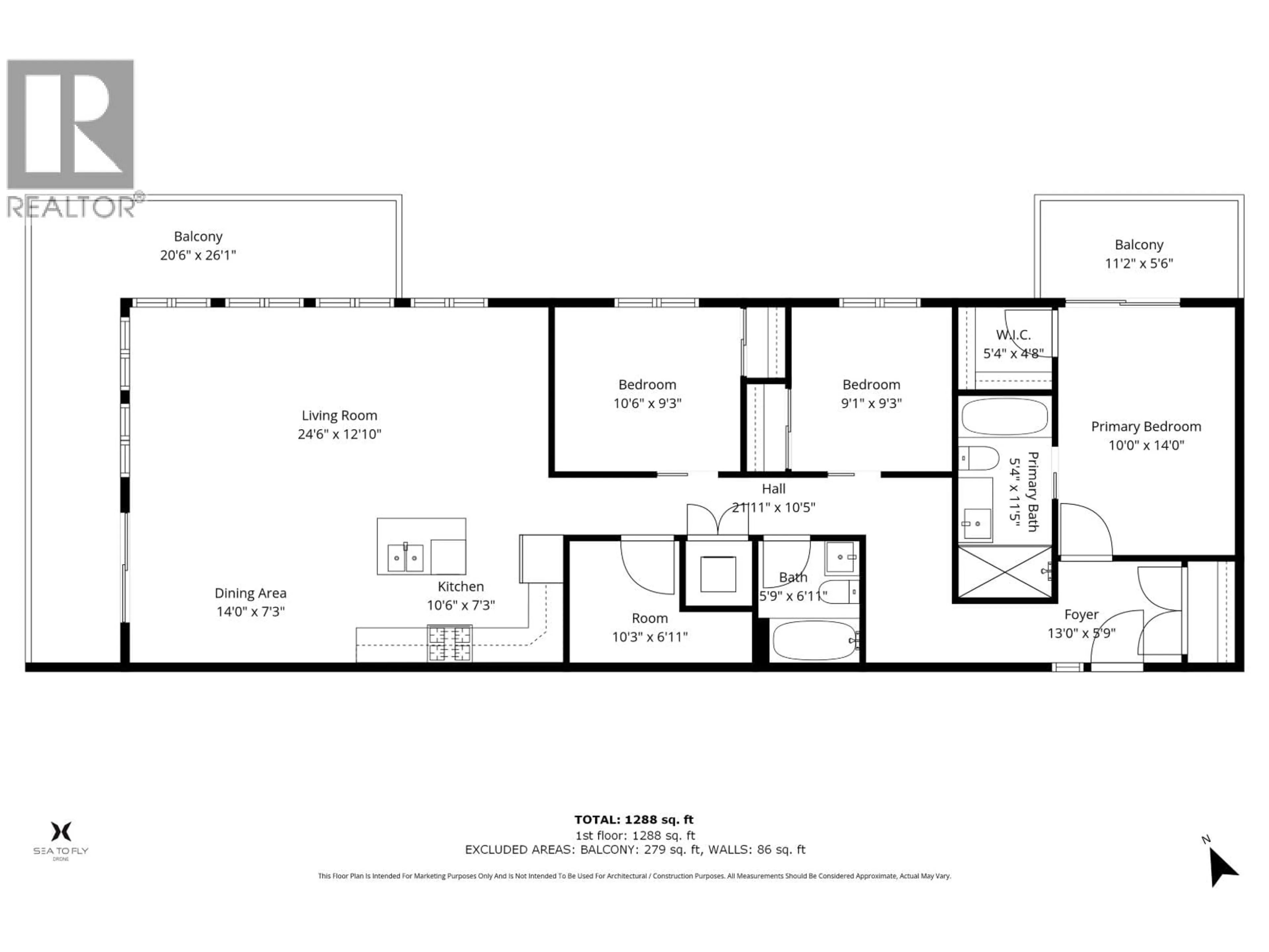 Floor plan for 511 - 1365 PEMBERTON AVENUE, Squamish British Columbia V8B1B7