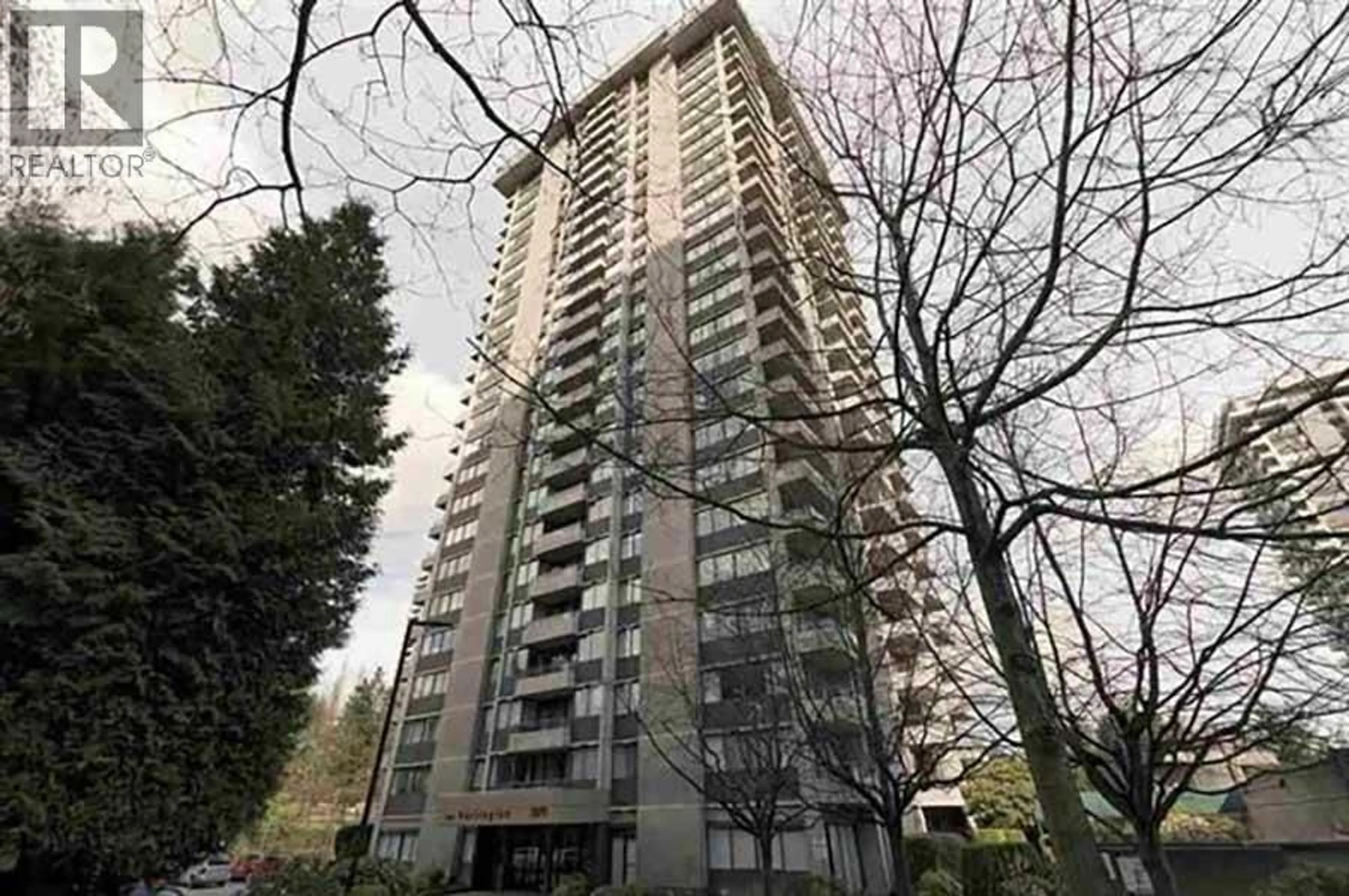 A pic from outside/outdoor area/front of a property/back of a property/a pic from drone, building for 2002 - 3970 CARRIGAN COURT, Burnaby British Columbia V3N4S5