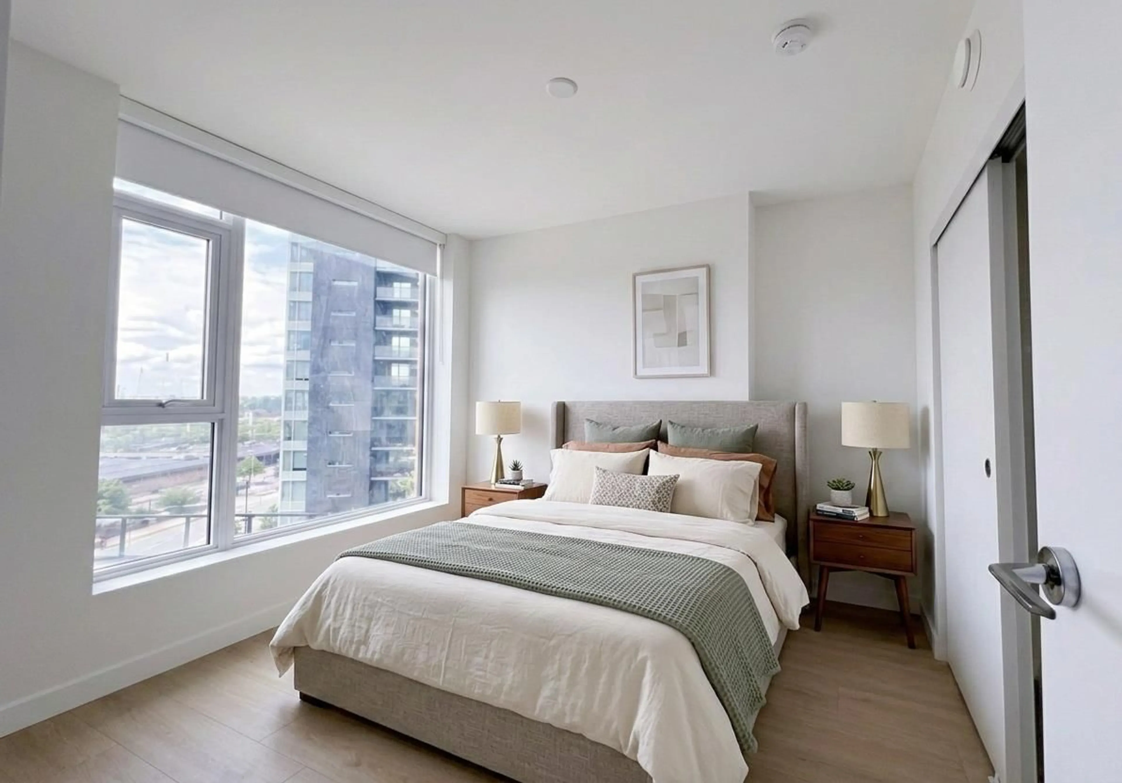 Bedroom with bed, unknown for 502 - 13745 GEORGE JUNCTION, Surrey British Columbia V3T0V8