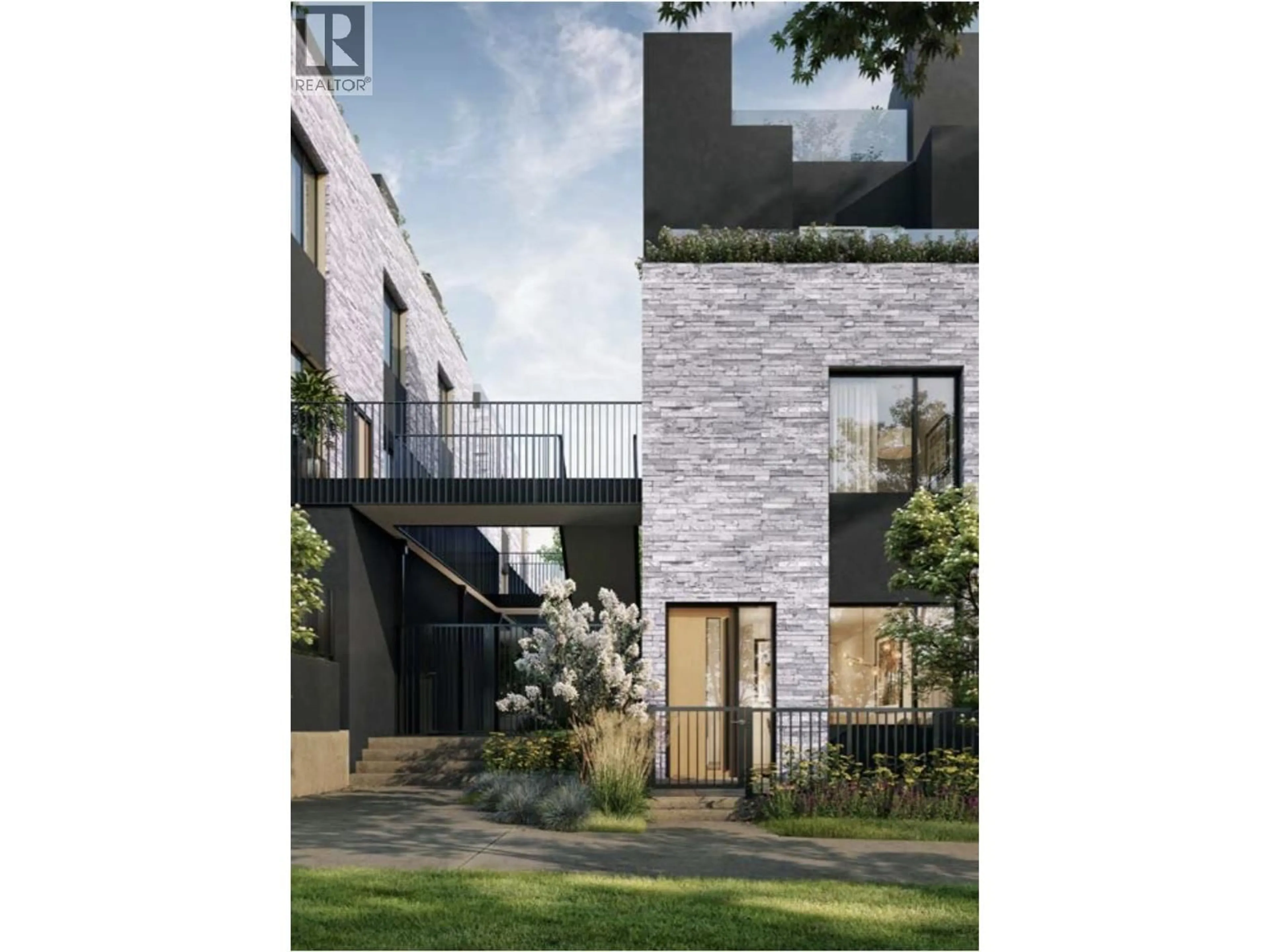 Home with brick exterior material, street for 116 - 6988 ASH STREET, Vancouver British Columbia V6P3K4