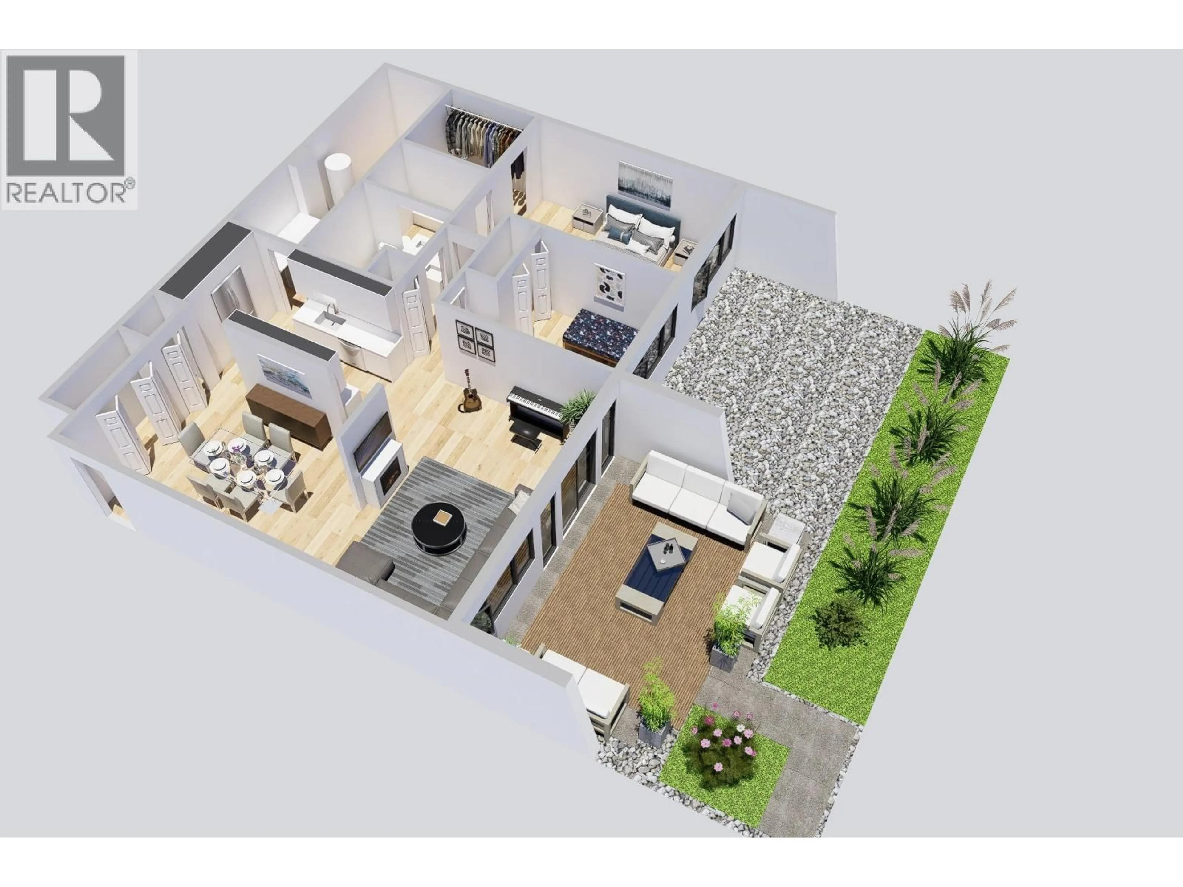 Floor plan for 4 - 7363 MONTECITO DRIVE, Burnaby British Columbia V5A1R4