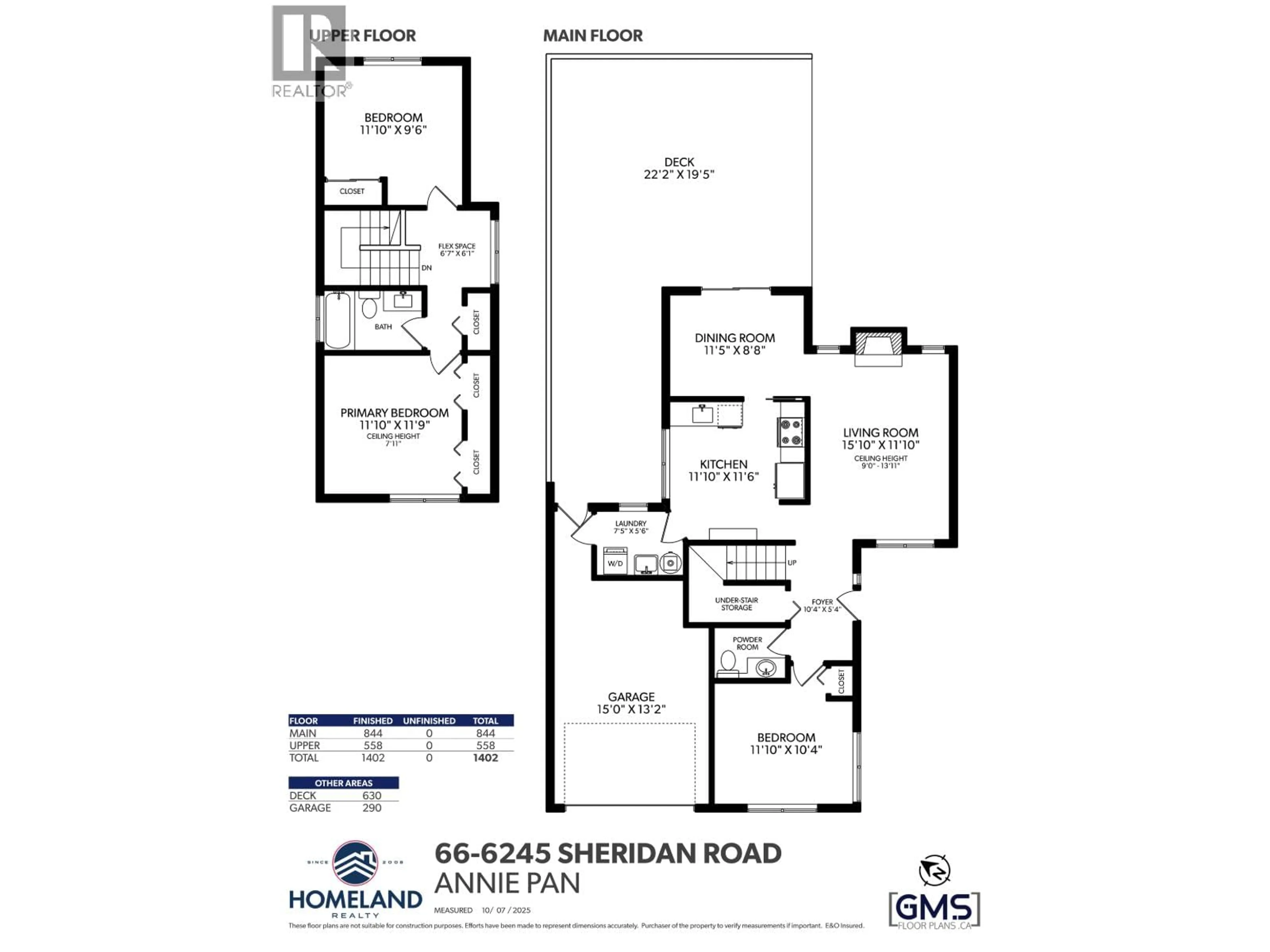Floor plan for 66 - 6245 SHERIDAN ROAD, Richmond British Columbia V7E4W5