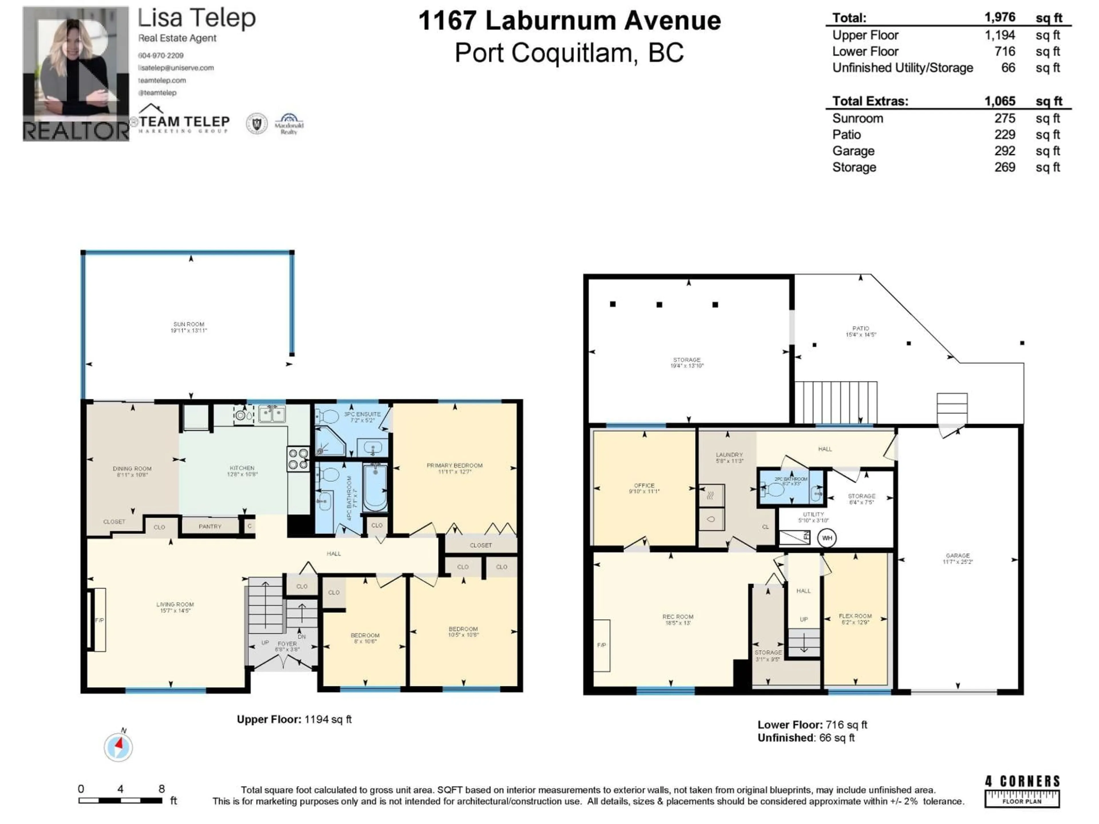 Floor plan for 1167 LABURNUM AVENUE, Port Coquitlam British Columbia V3B1K2