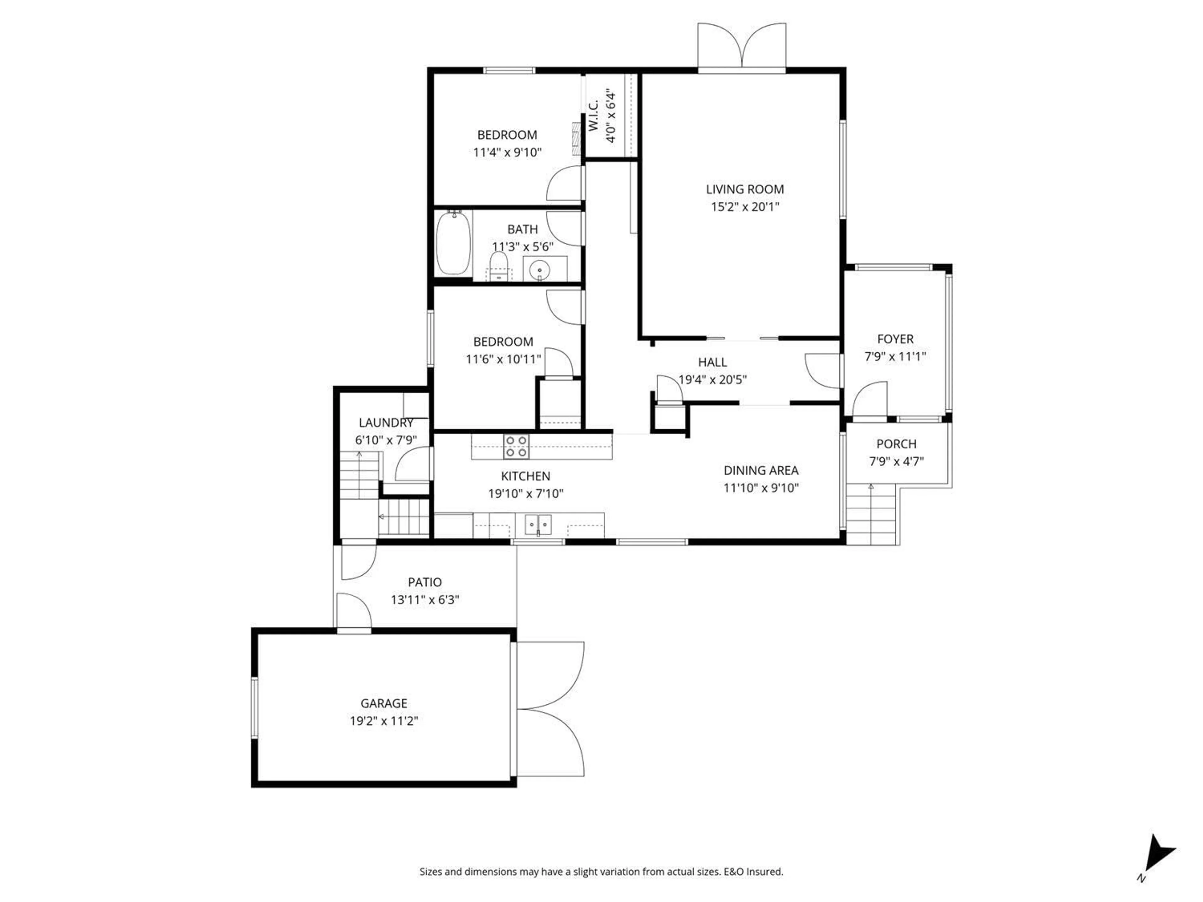 Floor plan for 9573 WILLIAMS STREET, Chilliwack British Columbia V2P5G2