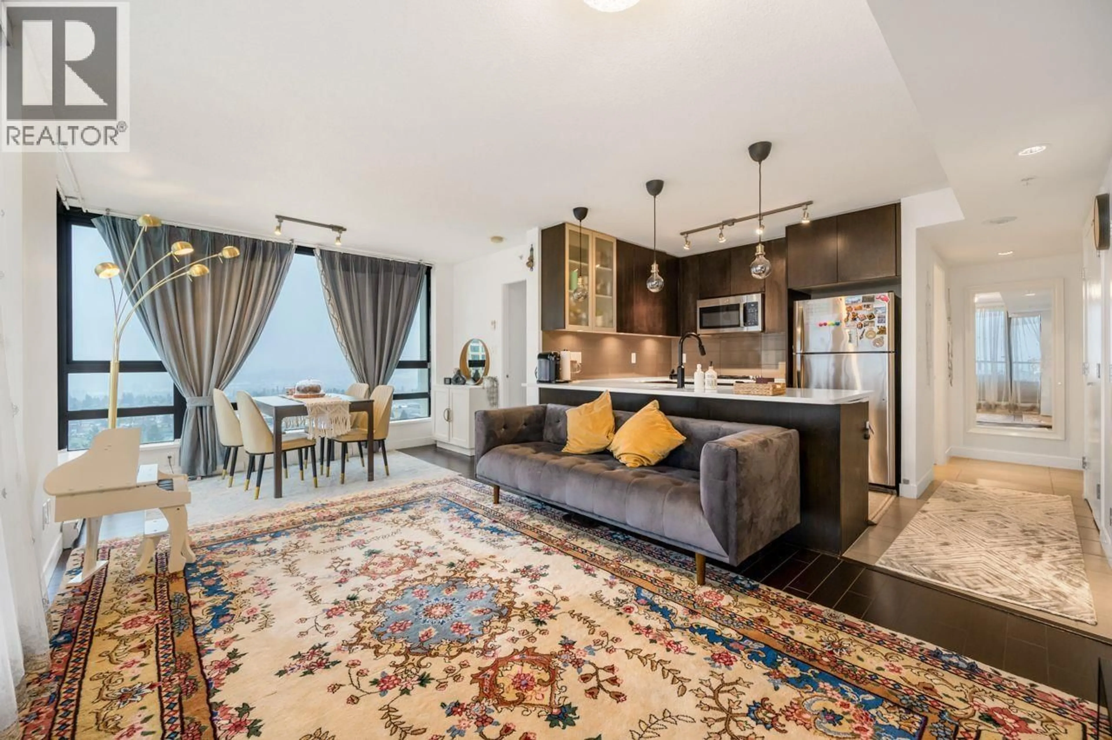 Living room with furniture, unknown for 2503 - 7328 ARCOLA STREET, Burnaby British Columbia V5E0A7