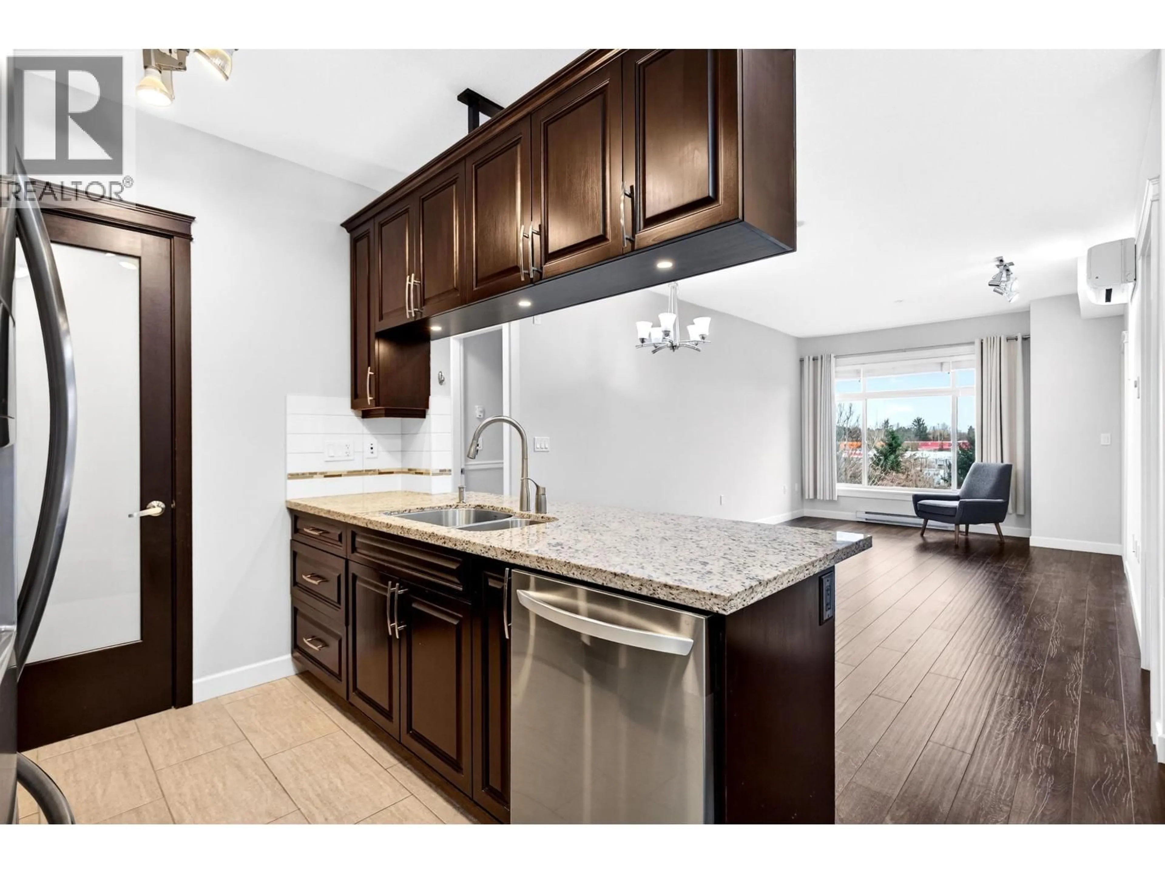 Open concept kitchen, unknown for 306 - 12635 190A STREET, Pitt Meadows British Columbia V3Y0E8