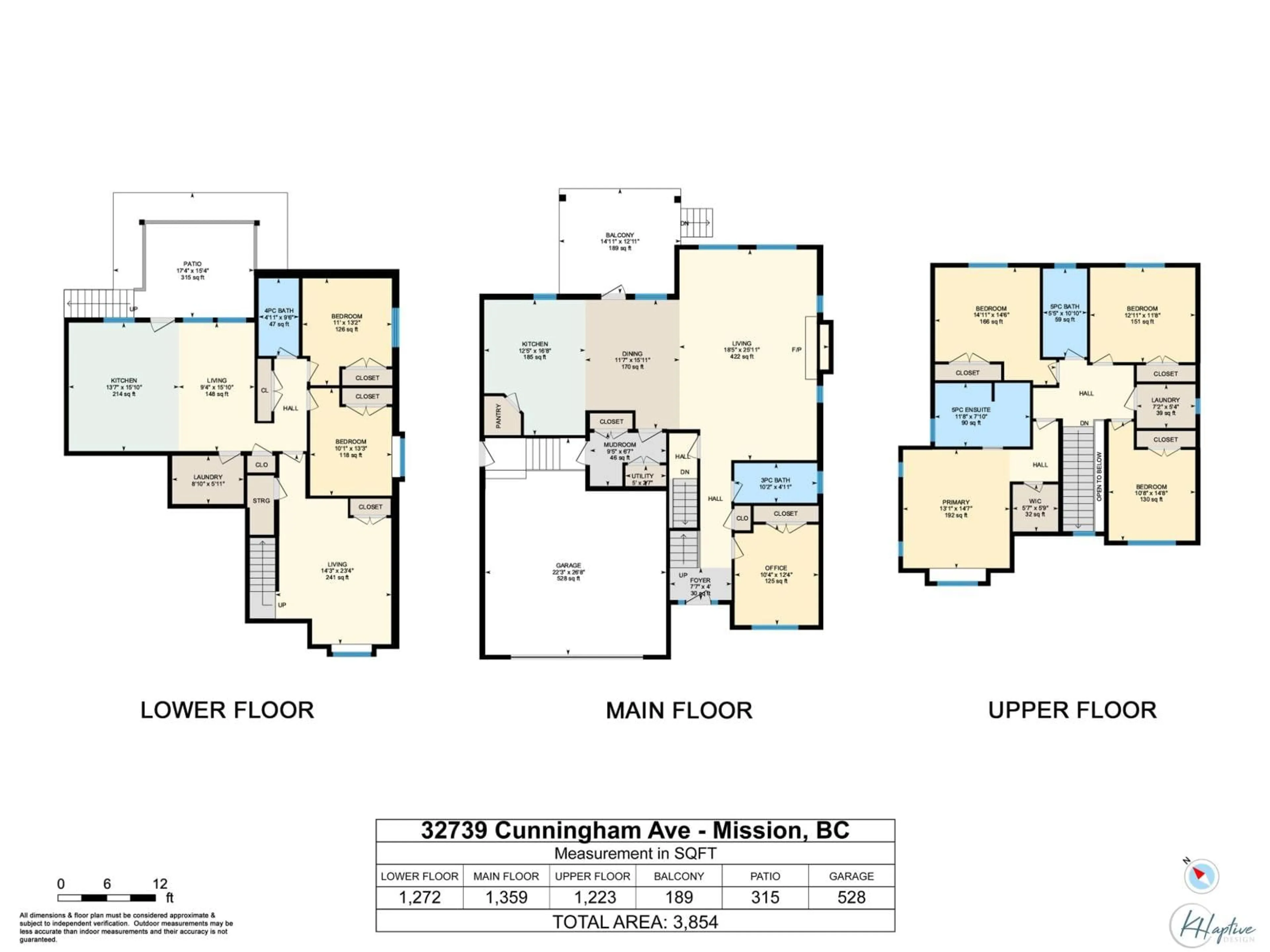 Floor plan for 32739 CUNNIGHAM AVENUE, Mission British Columbia V4S0E5