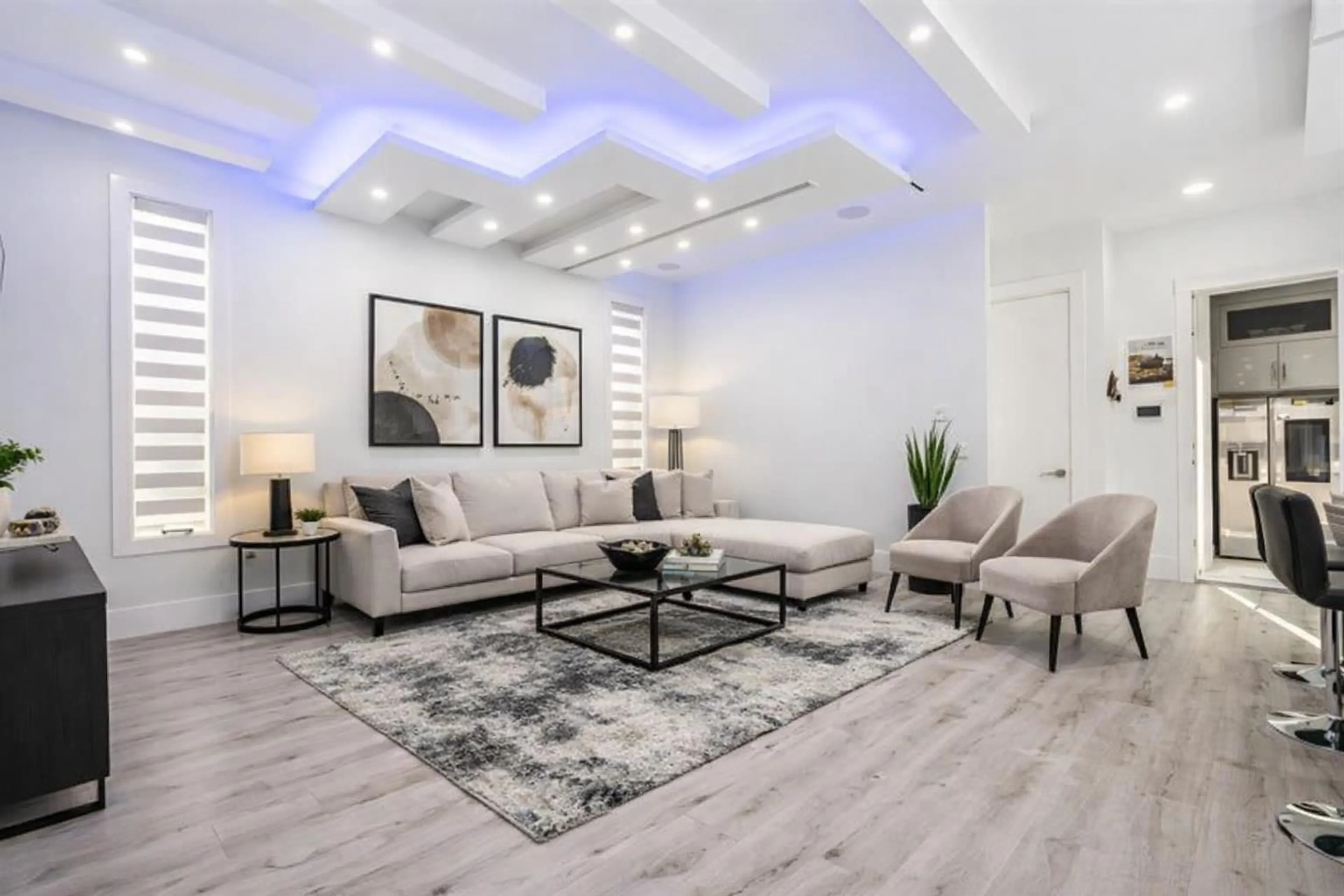 Living room with furniture, unknown for 7079 194A STREET, Surrey British Columbia V4N1N2