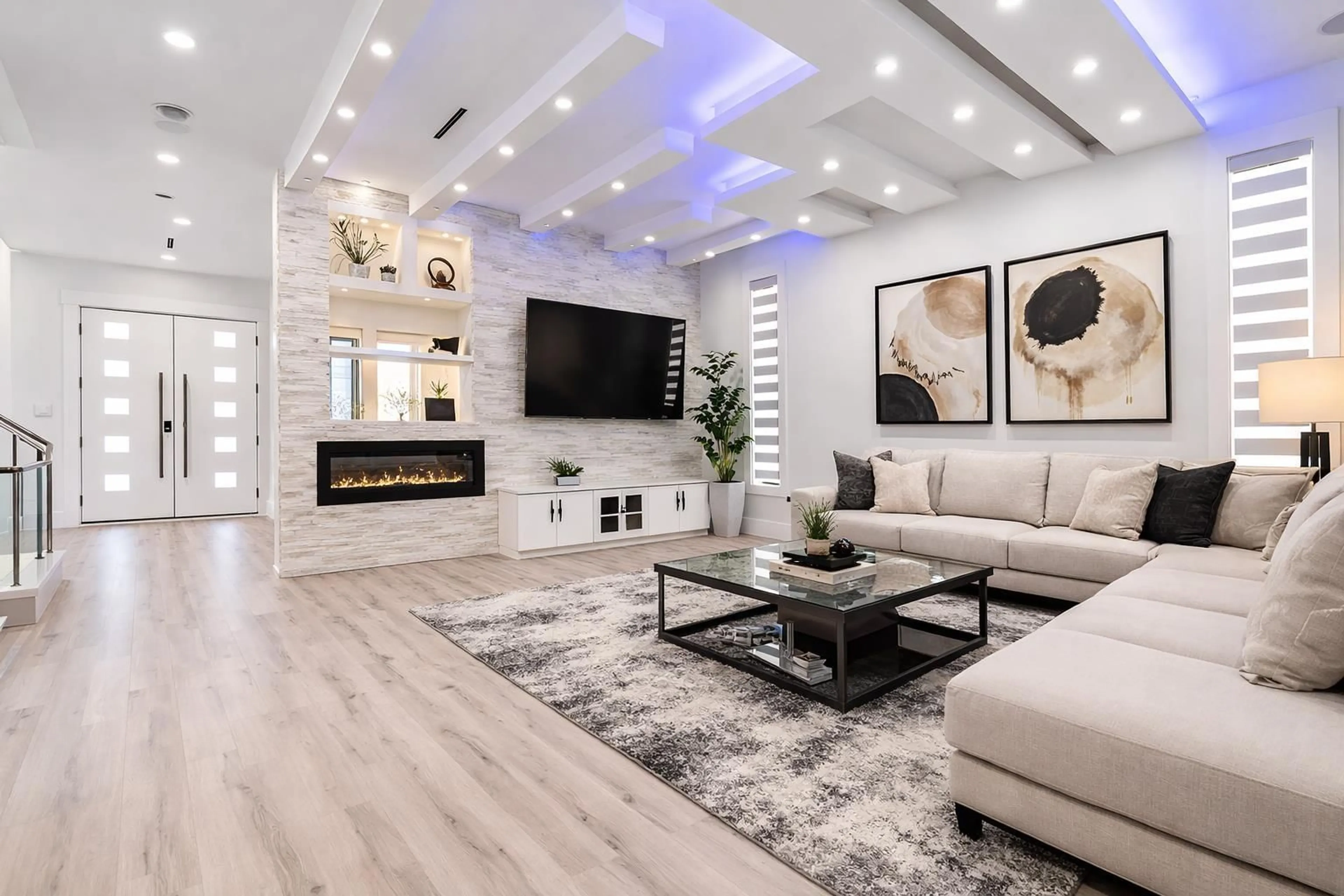 Living room with furniture, unknown for 7079 194A STREET, Surrey British Columbia V4N1N2