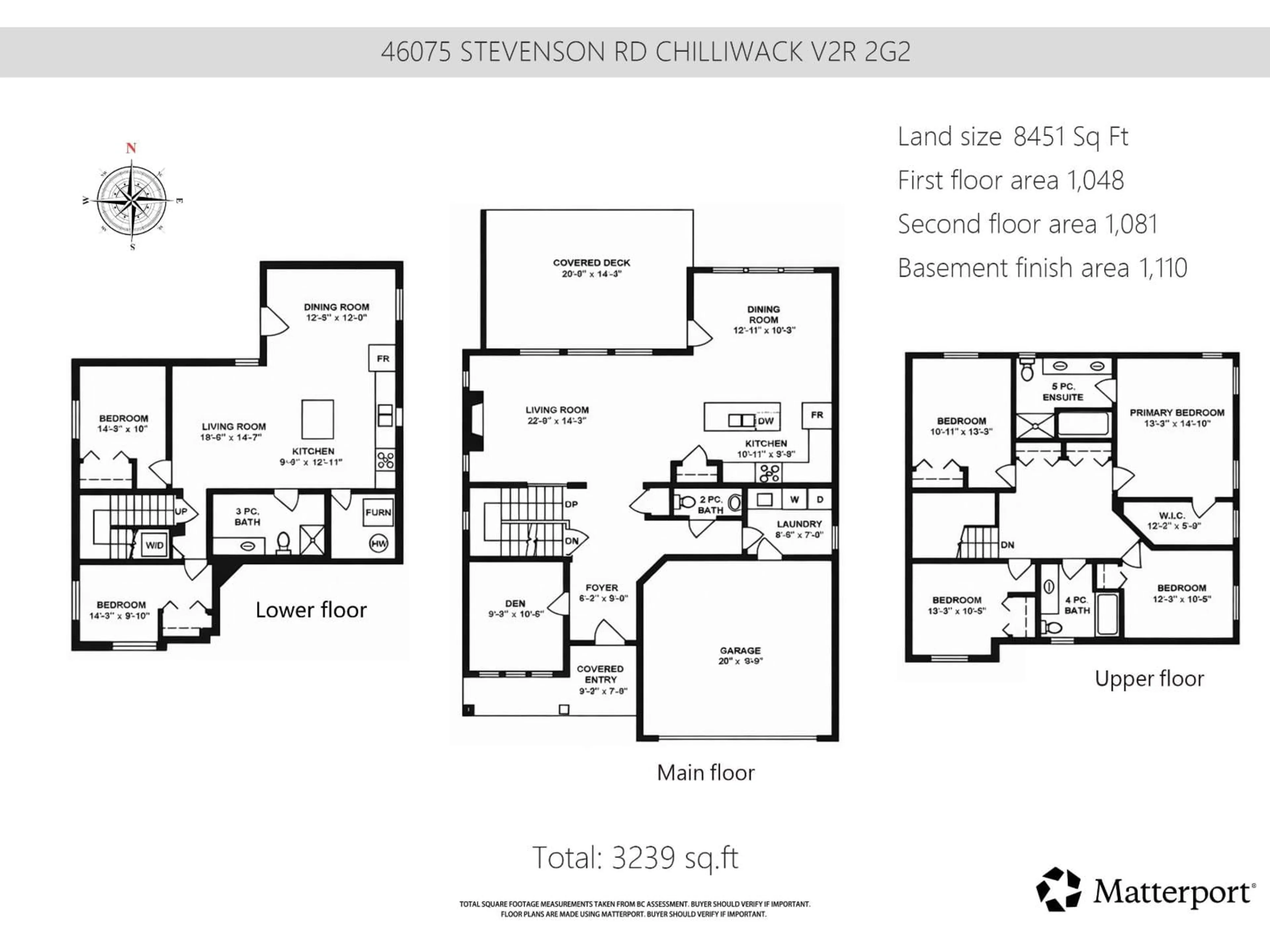 Floor plan for 46075 STEVENSON ROAD, Chilliwack British Columbia V2R2G2