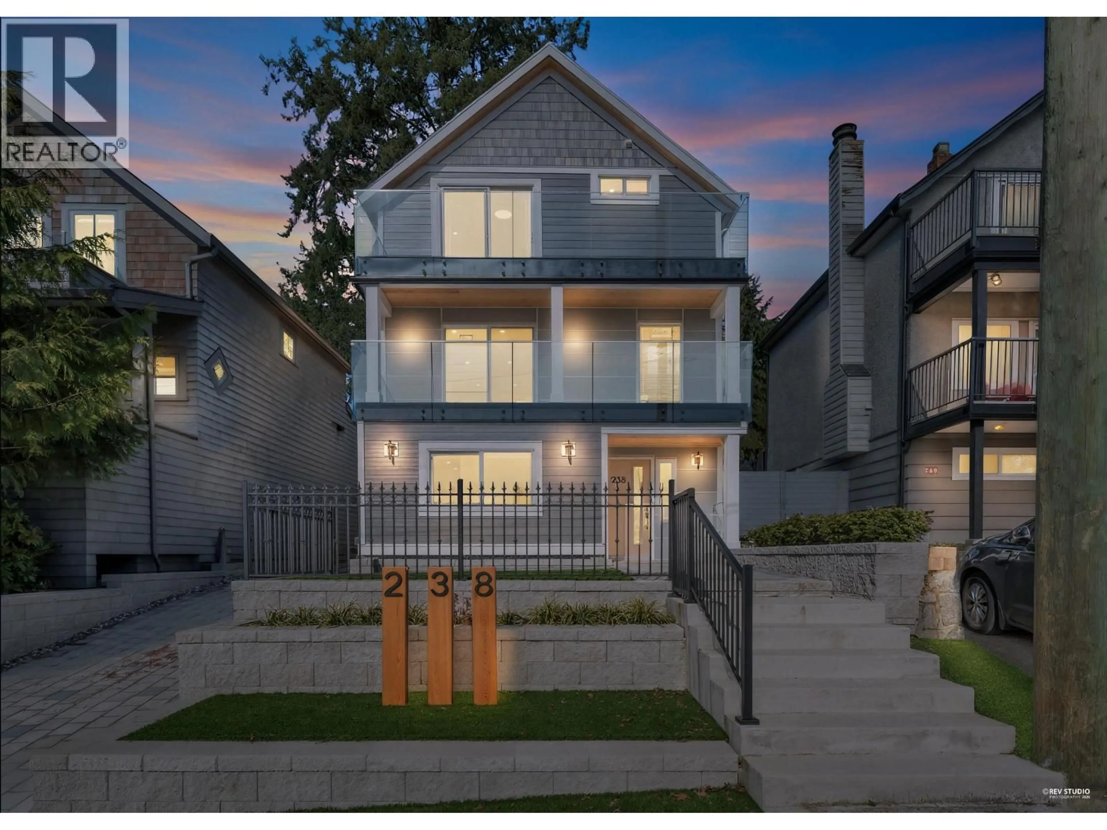 Home with brick exterior material, street for 238 28TH STREET, North Vancouver British Columbia V7N1C2