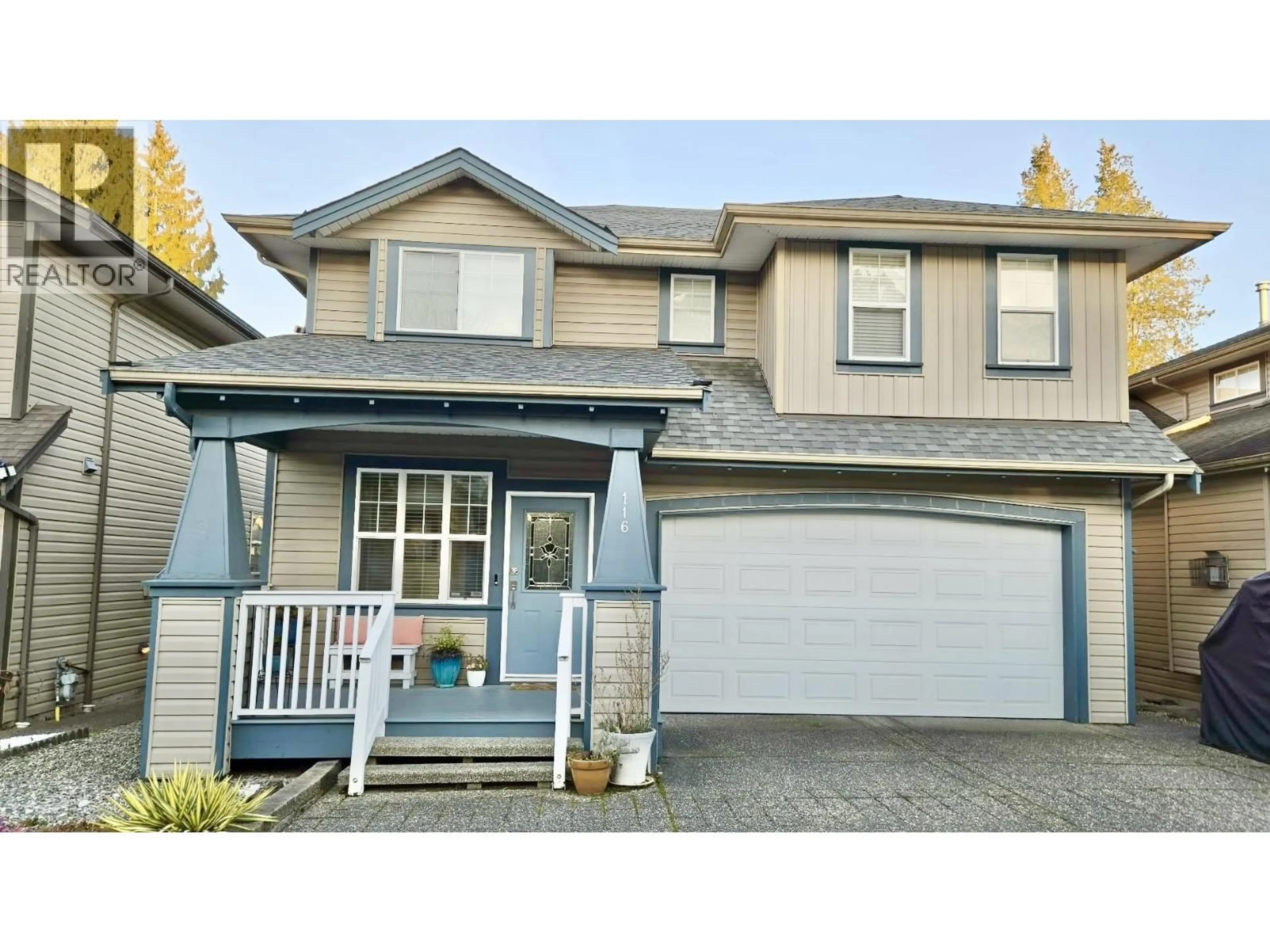 Home with vinyl exterior material, street for 116 - 21868 LOUGHEED HIGHWAY, Maple Ridge British Columbia V2X2S4
