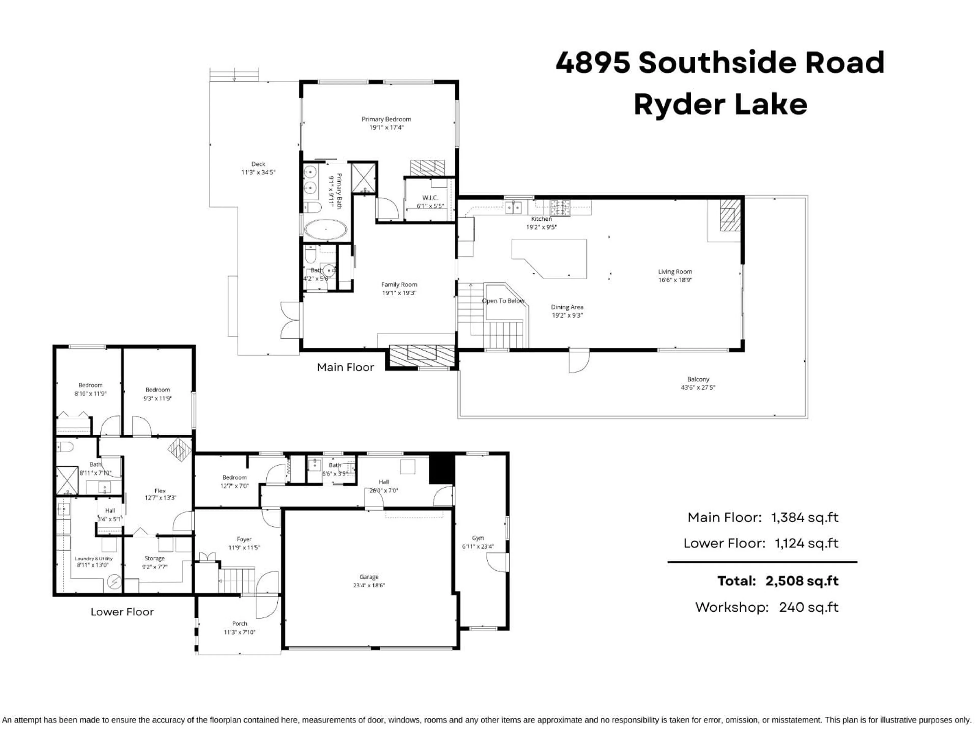 Floor plan for 4895 SOUTHSIDE ROAD, Chilliwack British Columbia V2R4T6