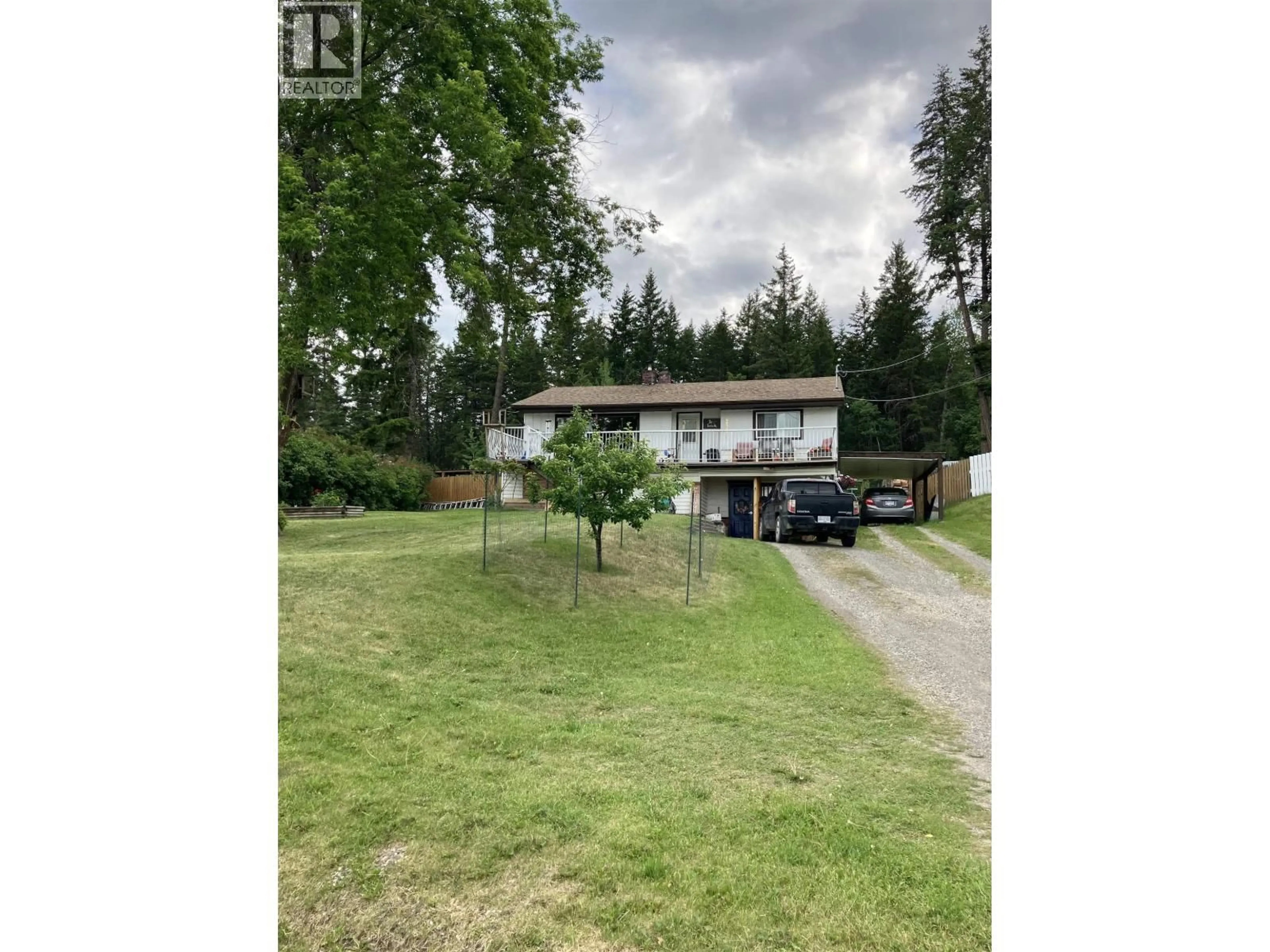 A pic from outside/outdoor area/front of a property/back of a property/a pic from drone, unknown for 633 HODGSON ROAD, Williams Lake British Columbia V2G3P8