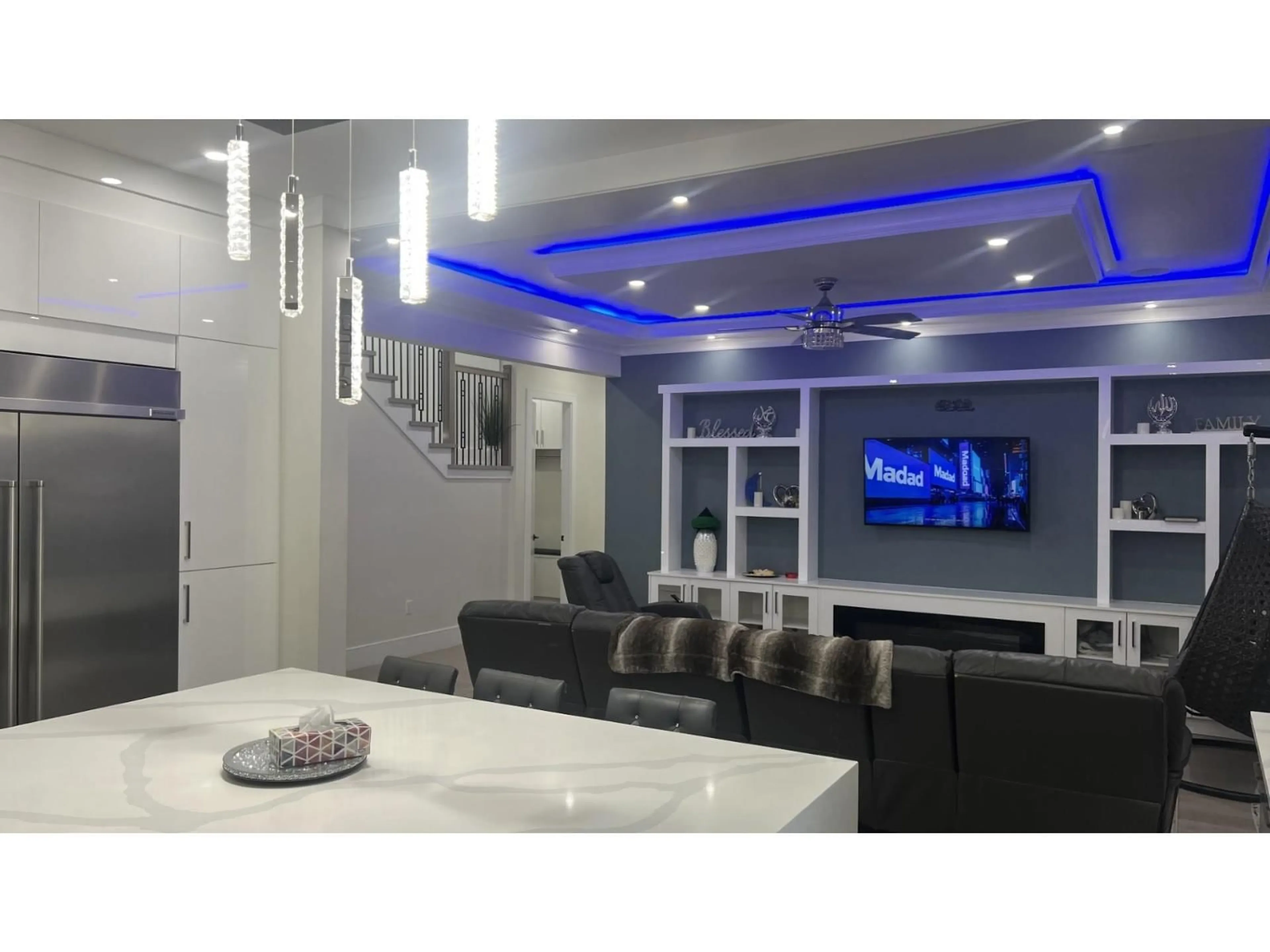 Home theater for 19723 31A AVENUE, Langley British Columbia V2Z0B2