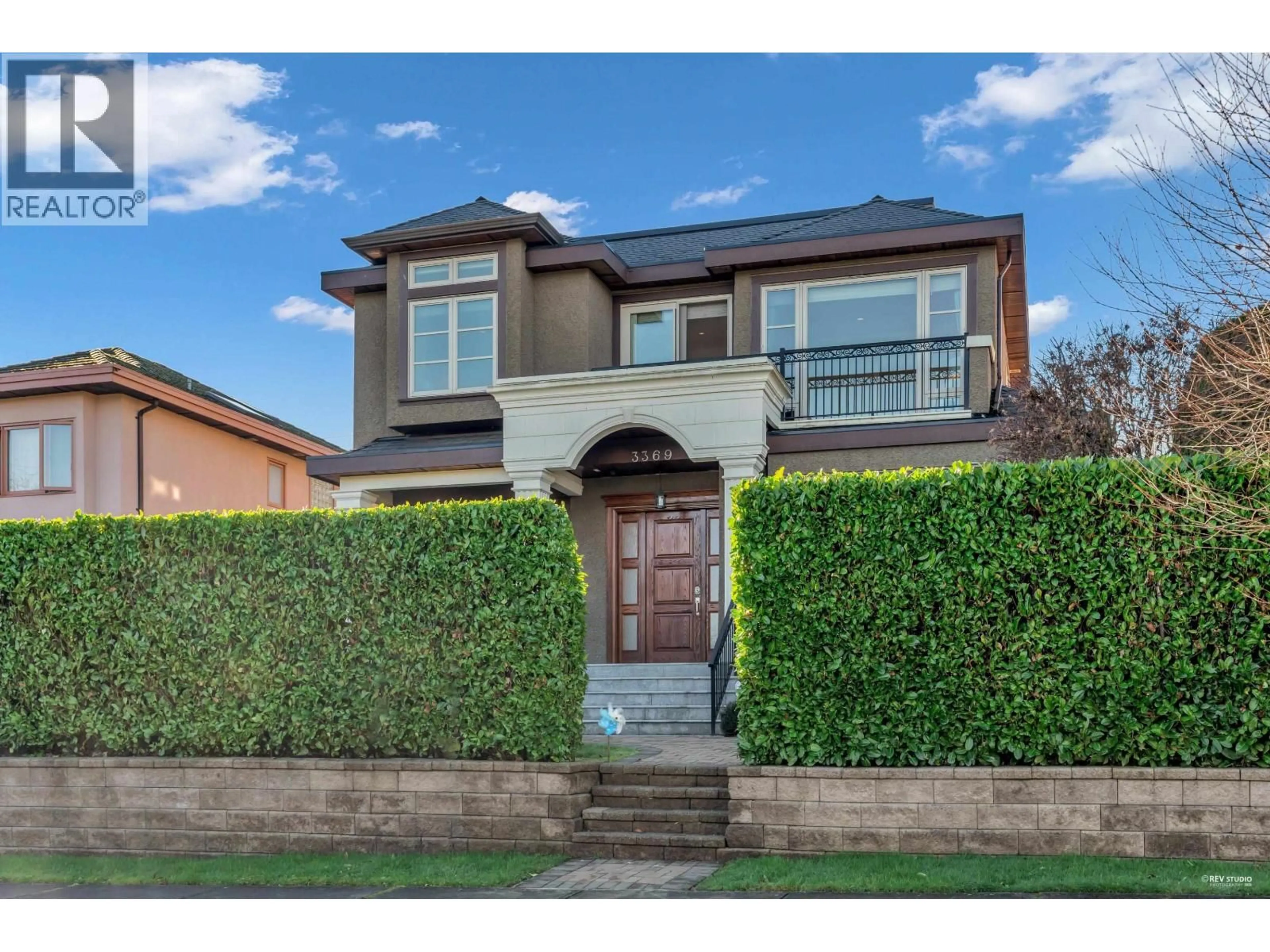 Home with brick exterior material, street for 3369 PUGET DRIVE, Vancouver British Columbia V6L2T6