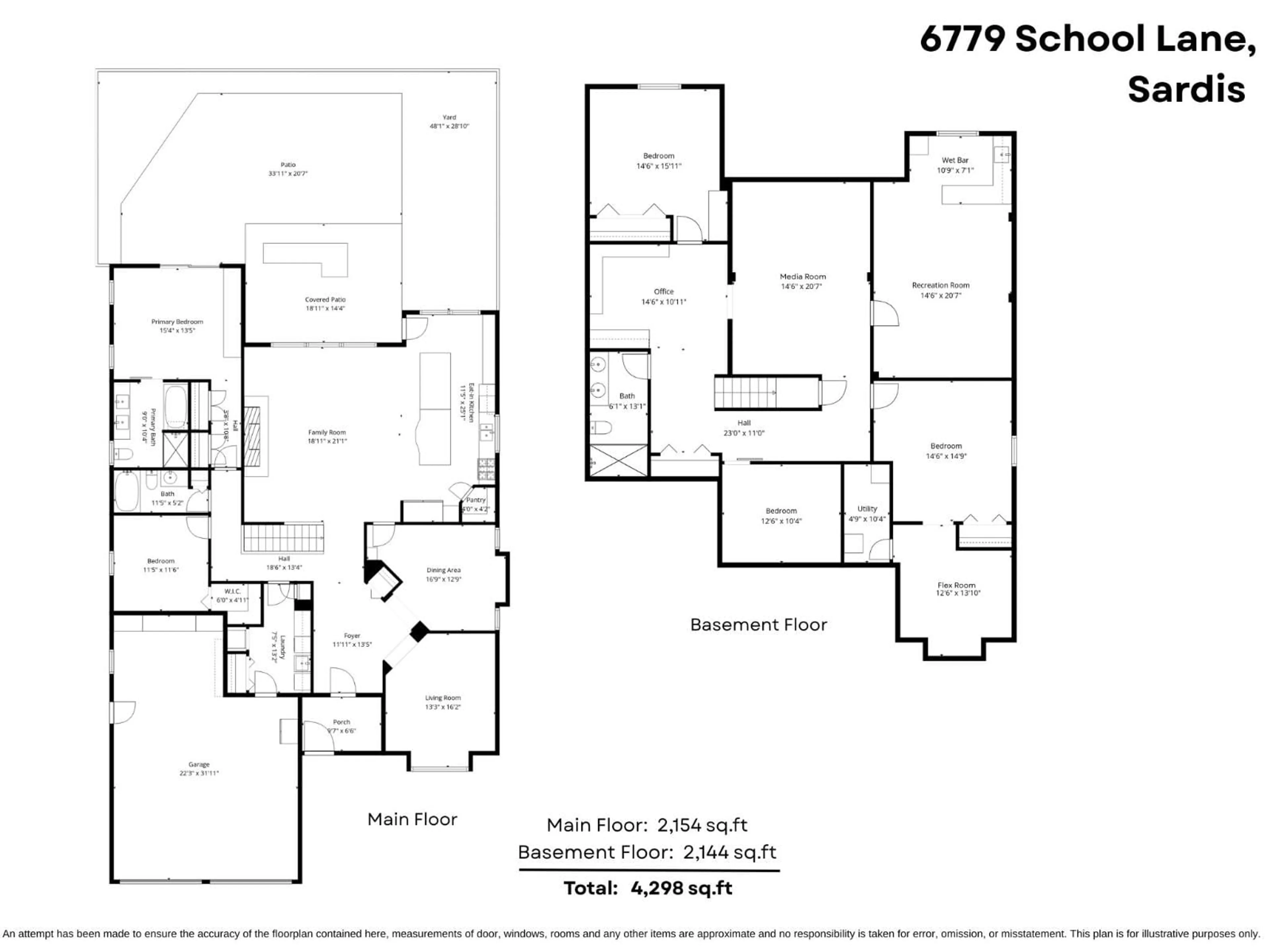 Floor plan for 6779 SCHOOL LANE, Chilliwack British Columbia V2R2C7