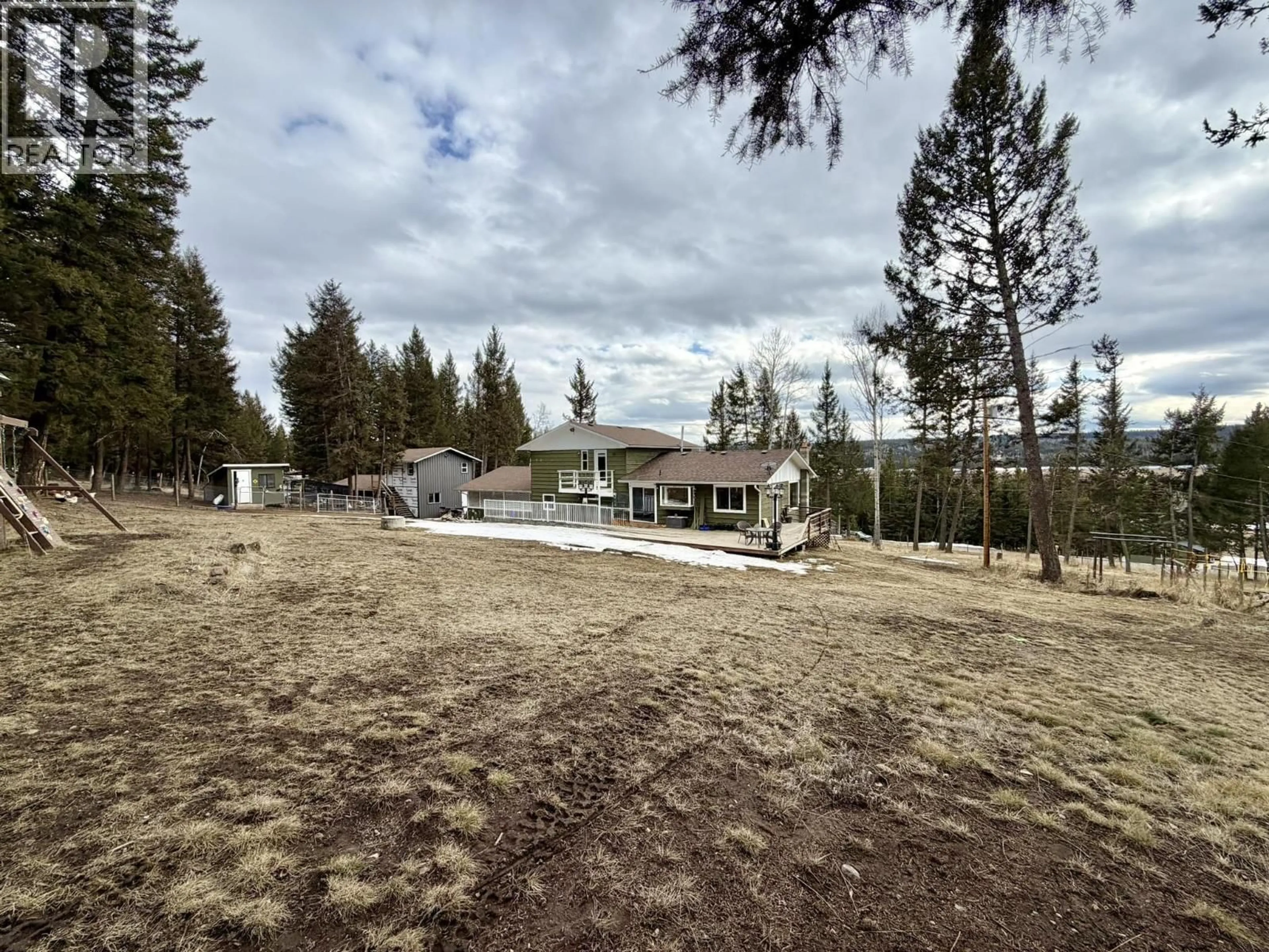A pic from outside/outdoor area/front of a property/back of a property/a pic from drone, unknown for 6001 VALLEYVIEW DRIVE, Horse Lake British Columbia V0K2E3