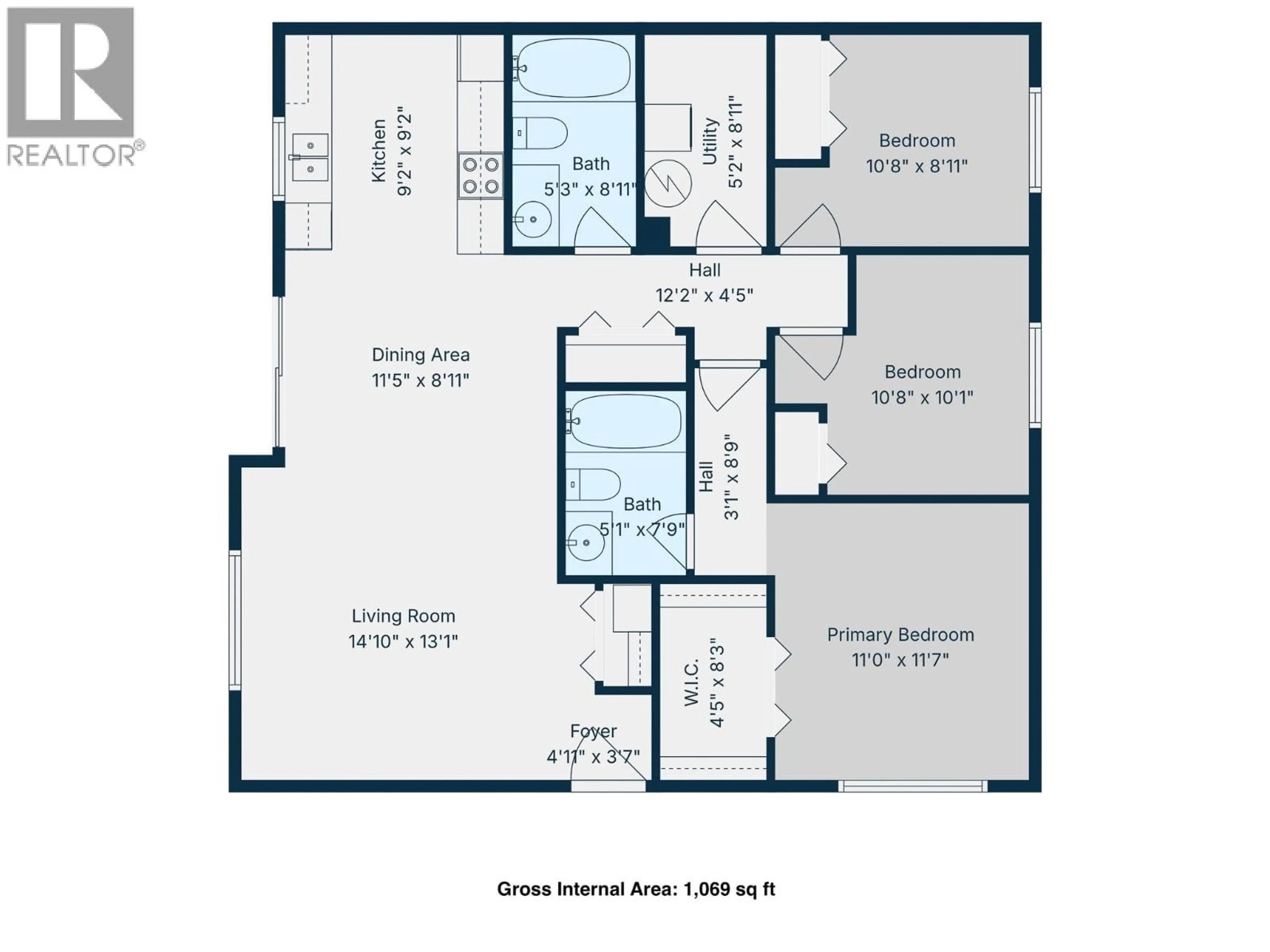 Floor plan for 10205 98 AVENUE, Fort St. John British Columbia V1J0B1