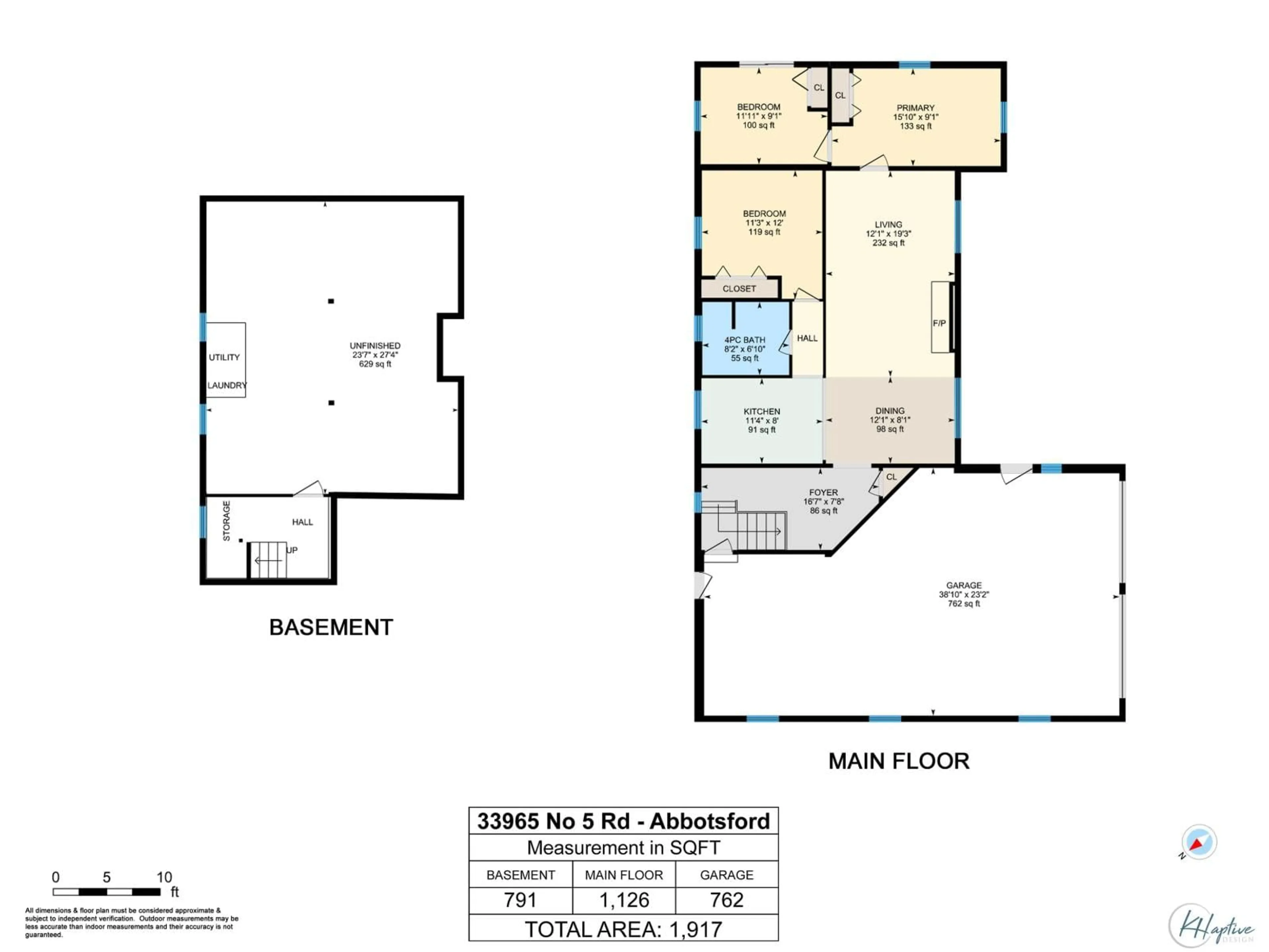 Floor plan for 39965 NO. 5 ROAD, Abbotsford British Columbia V3G2G3