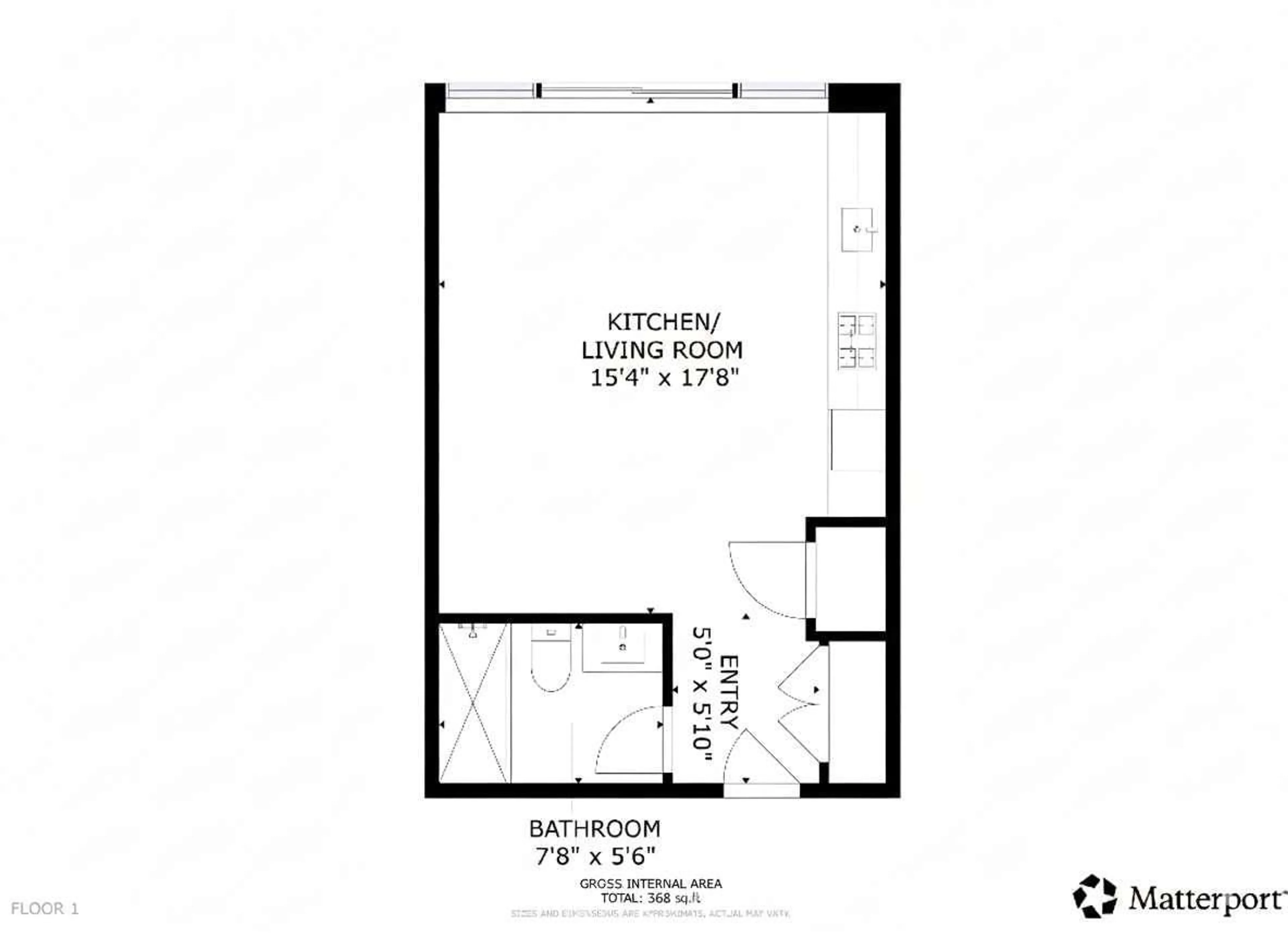 Floor plan for 510 - 13685 102 AVENUE, Surrey British Columbia V3T0S2