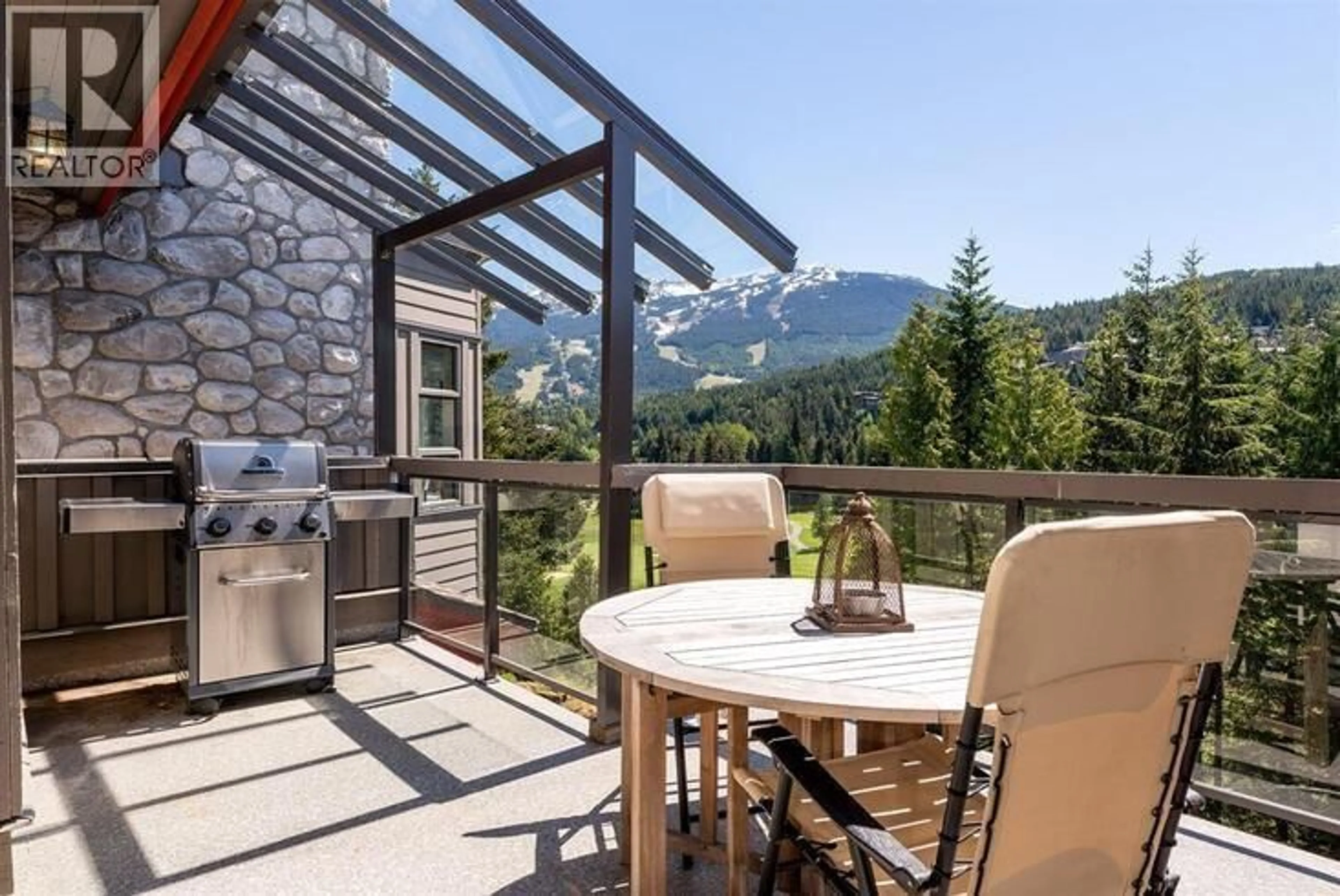 Patio, mountain view for 325 - 3309 PTARMIGAN PLACE, Whistler British Columbia V8E0V6