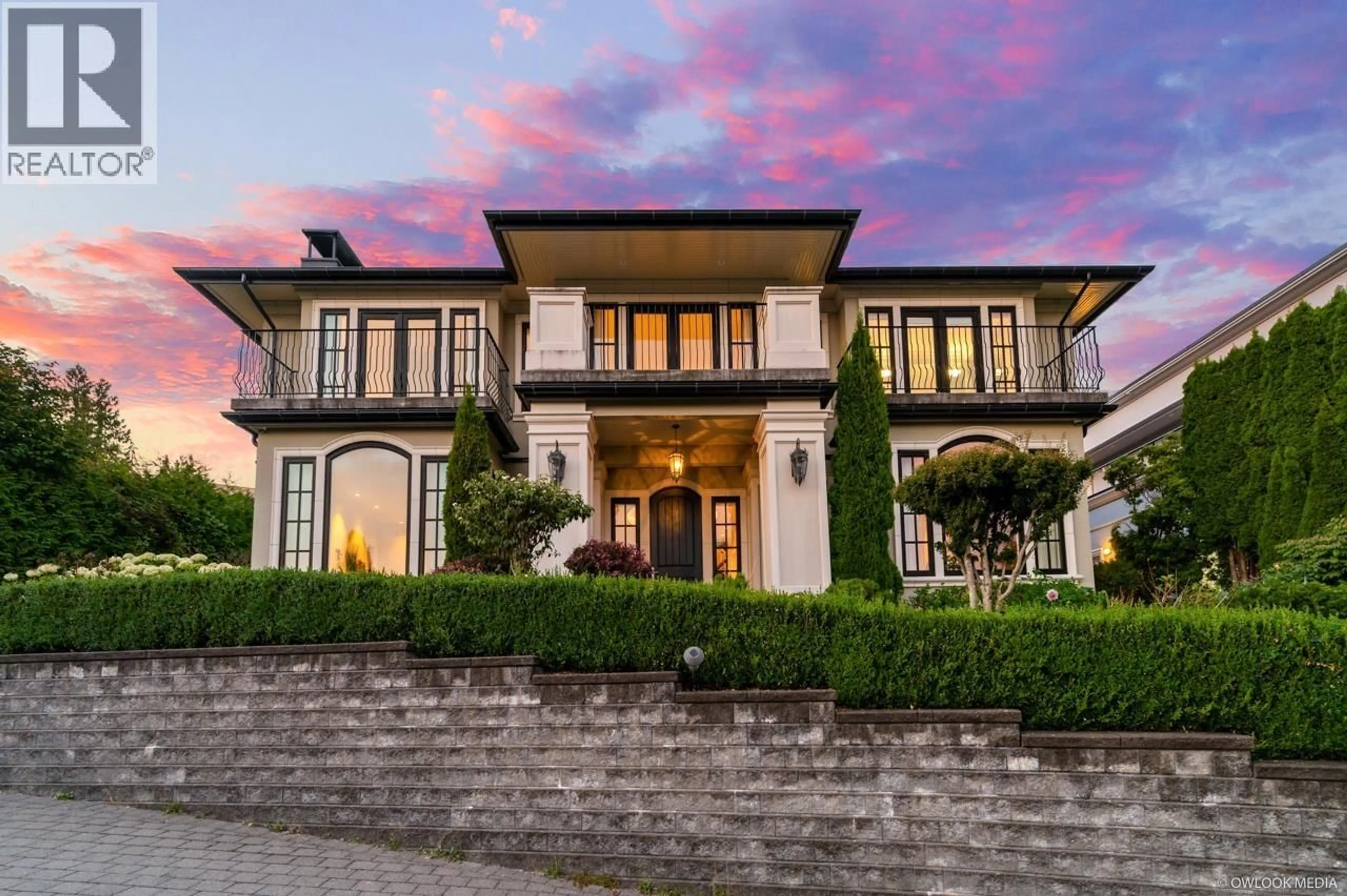 Home with brick exterior material, street for 1485 CAMELOT ROAD, West Vancouver British Columbia V7S2L9