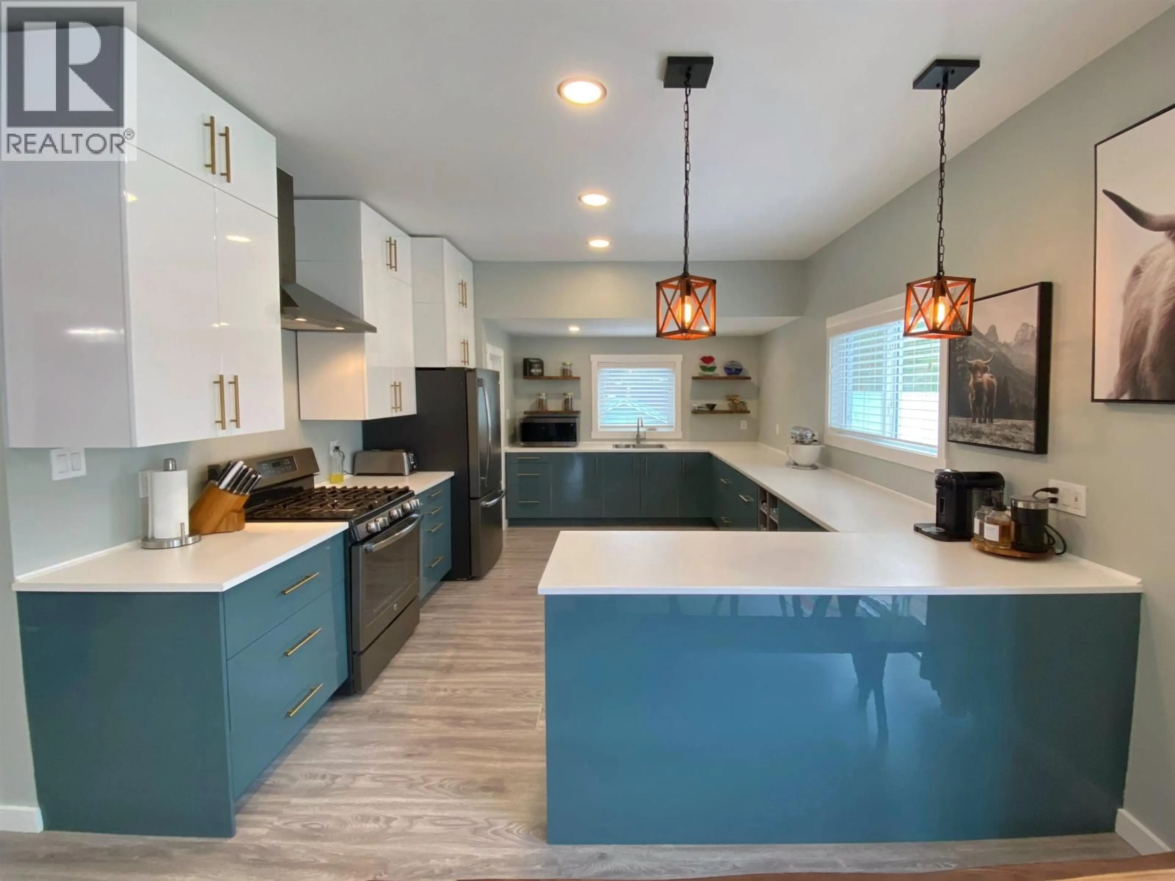 Open concept kitchen, ceramic/tile floor for 1052 6TH AVENUE, Prince Rupert British Columbia V8J1X6