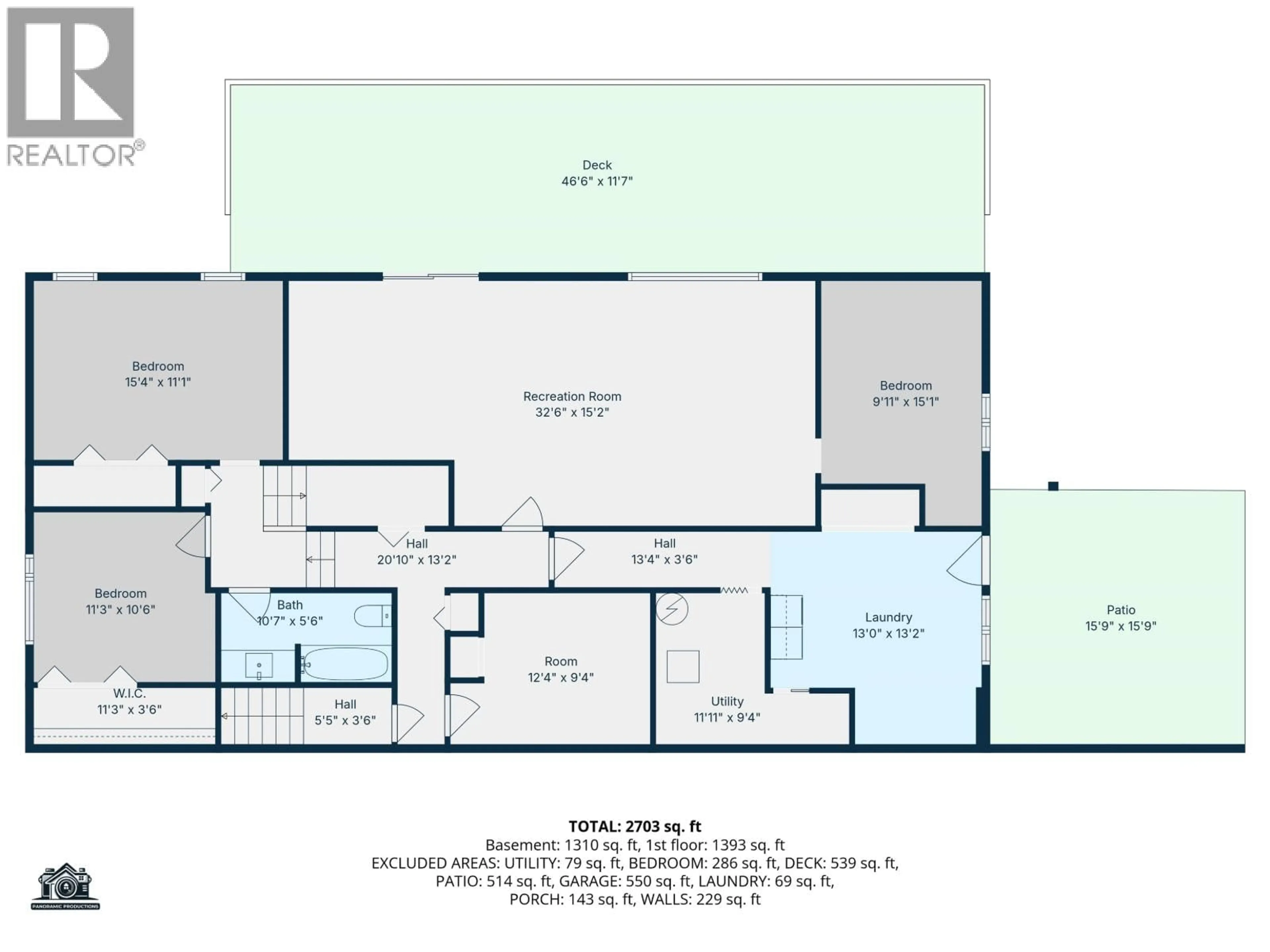 Floor plan for 536 ROBERTS DRIVE, Williams Lake British Columbia V2G5K1