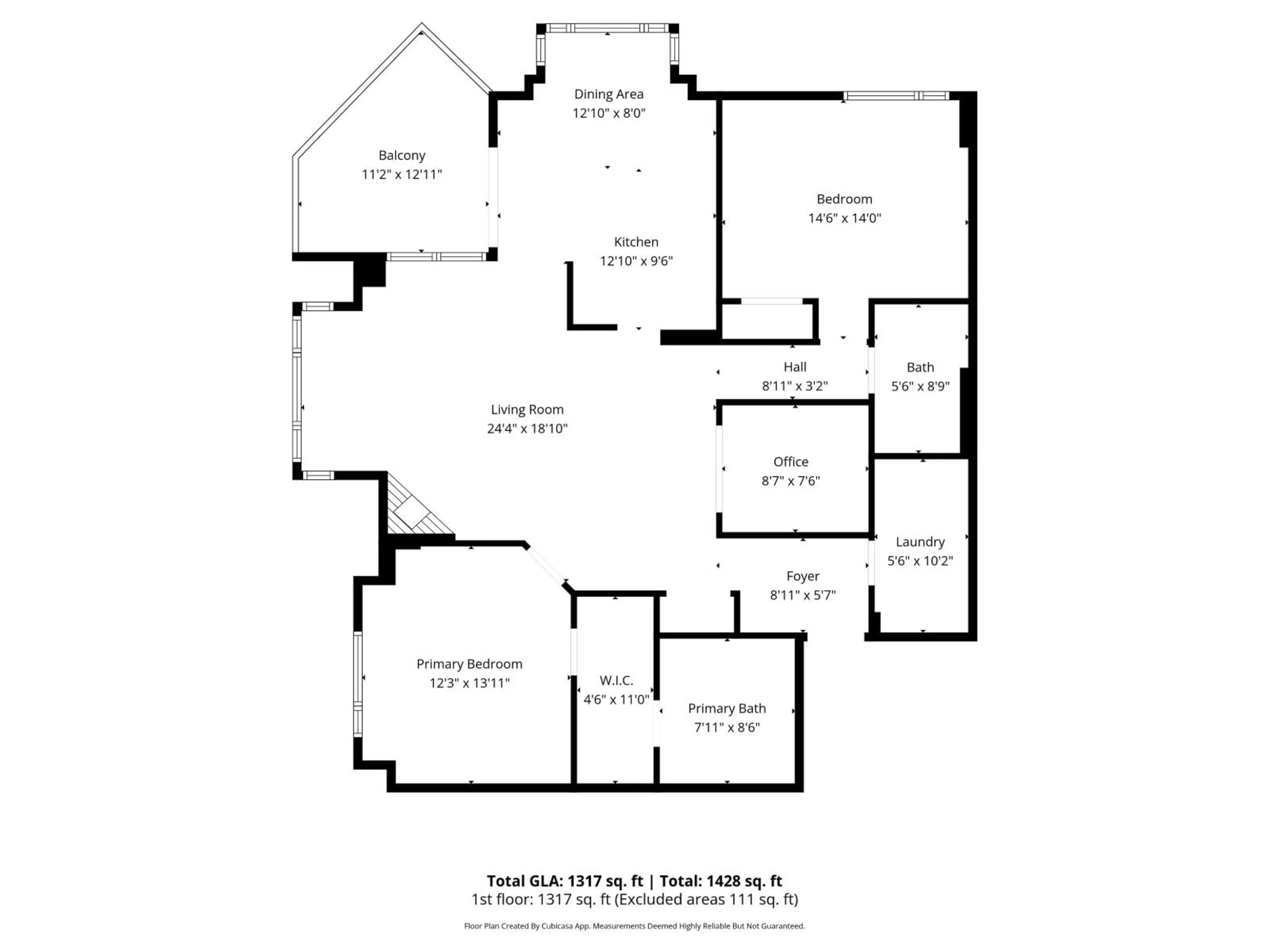 Floor plan for 304 - 1581 FOSTER STREET, White Rock British Columbia V4B5M1