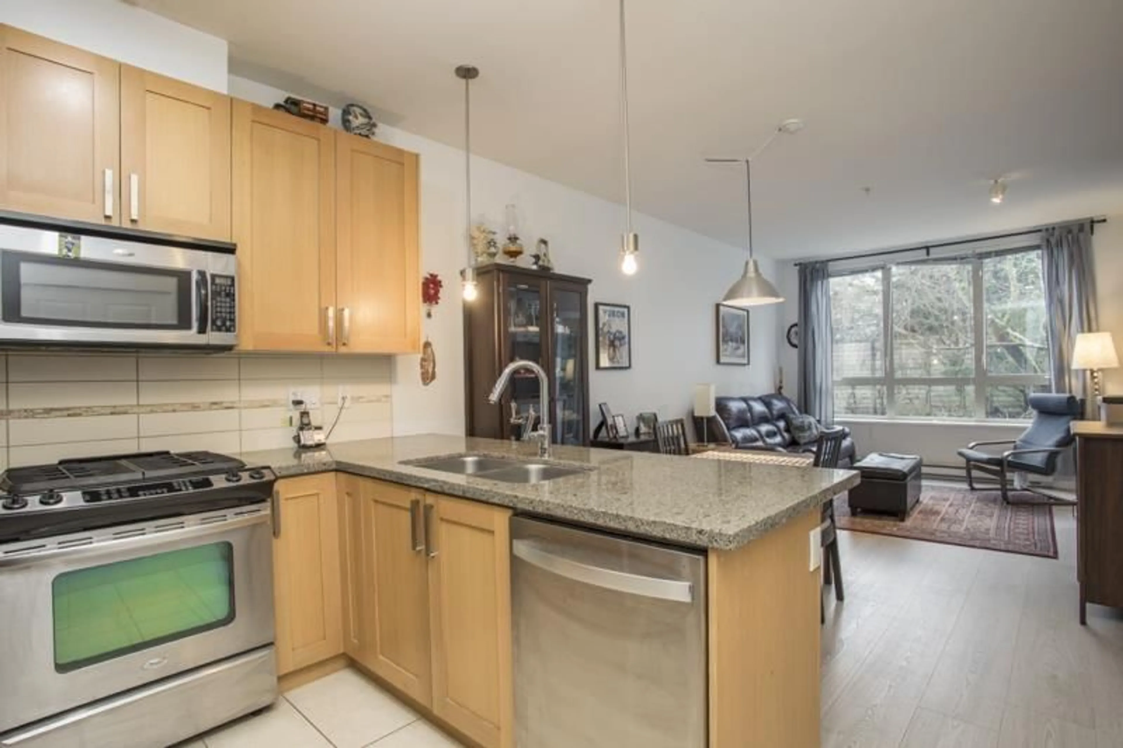 Open concept kitchen, unknown for 223 - 15988 26 AVENUE, Surrey British Columbia V3Z5K3