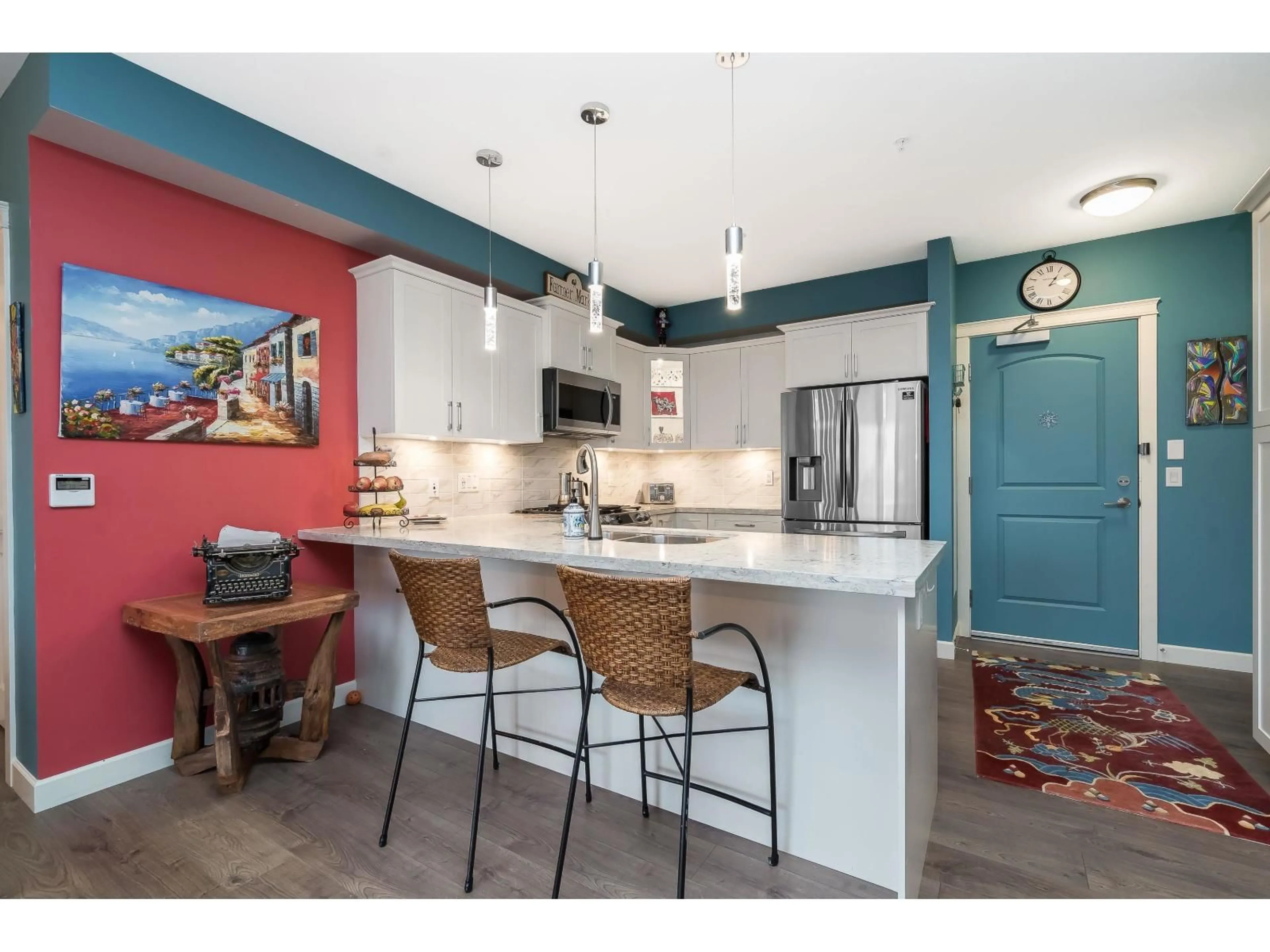Open concept kitchen, unknown for 401 - 14588 MCDOUGALL DRIVE, Surrey British Columbia V4P0H1