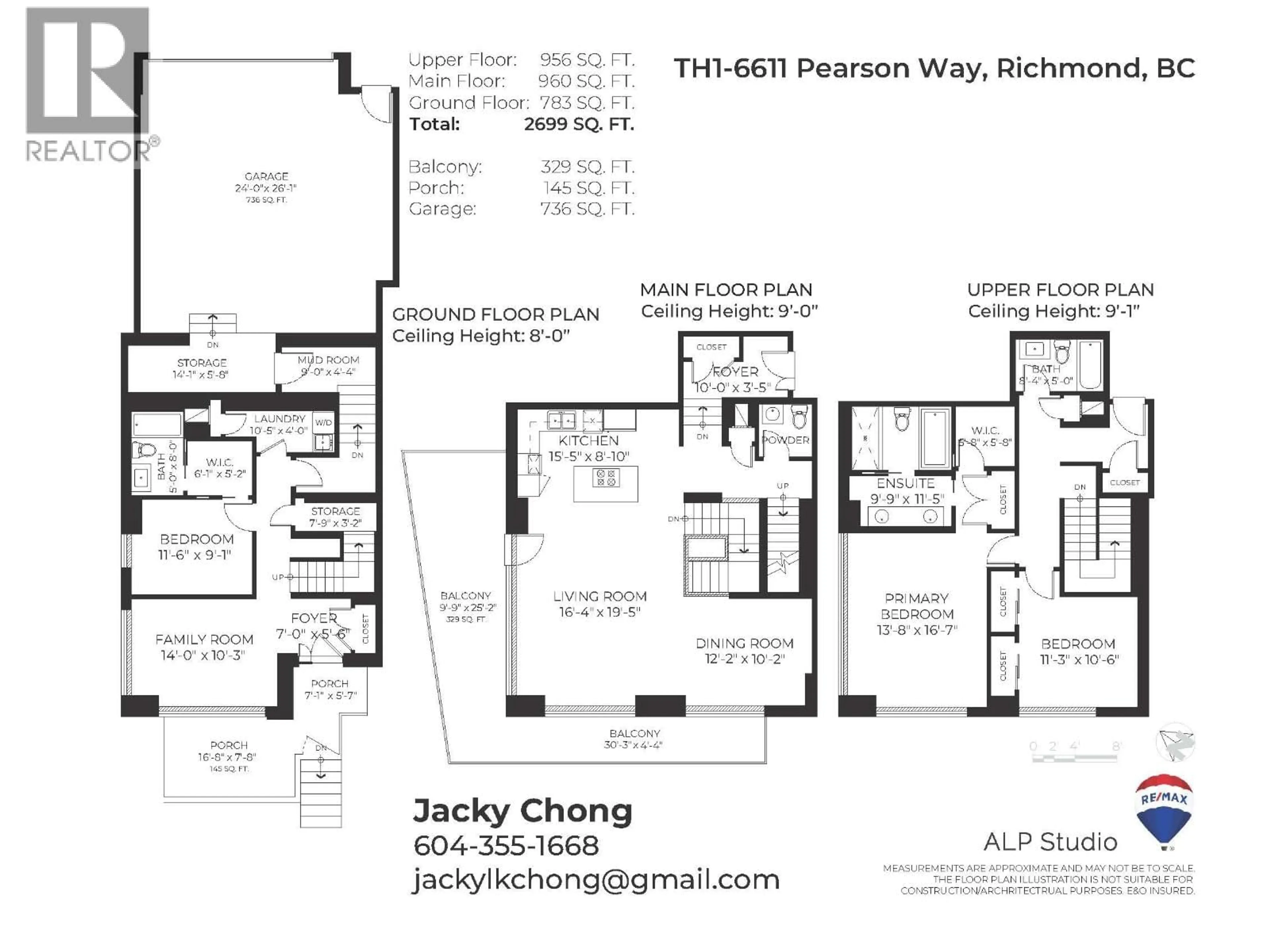 Floor plan for 1 - 6611 PEARSON WAY, Richmond British Columbia V7C0C3