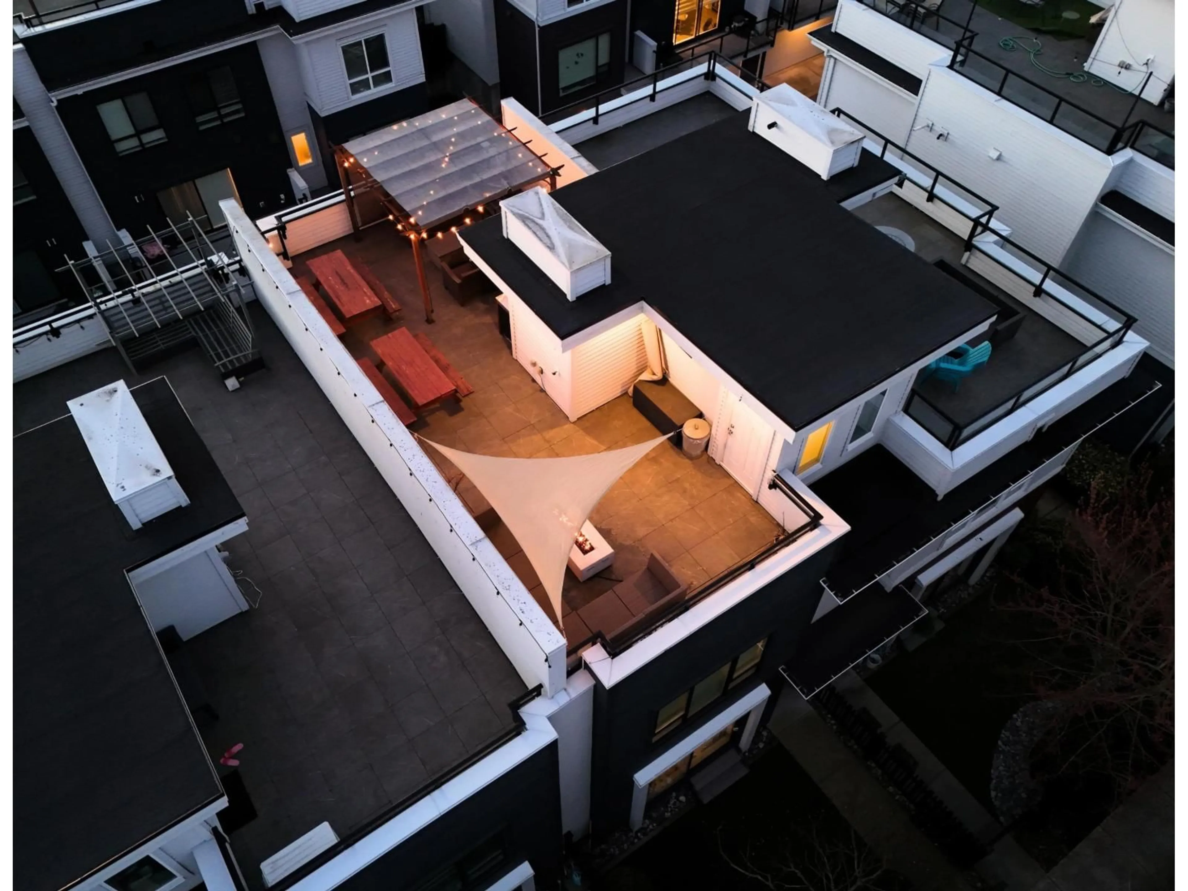 A pic from outside/outdoor area/front of a property/back of a property/a pic from drone, city buildings view from balcony for 112 - 2280 163 STREET, Surrey British Columbia V3Z0S4