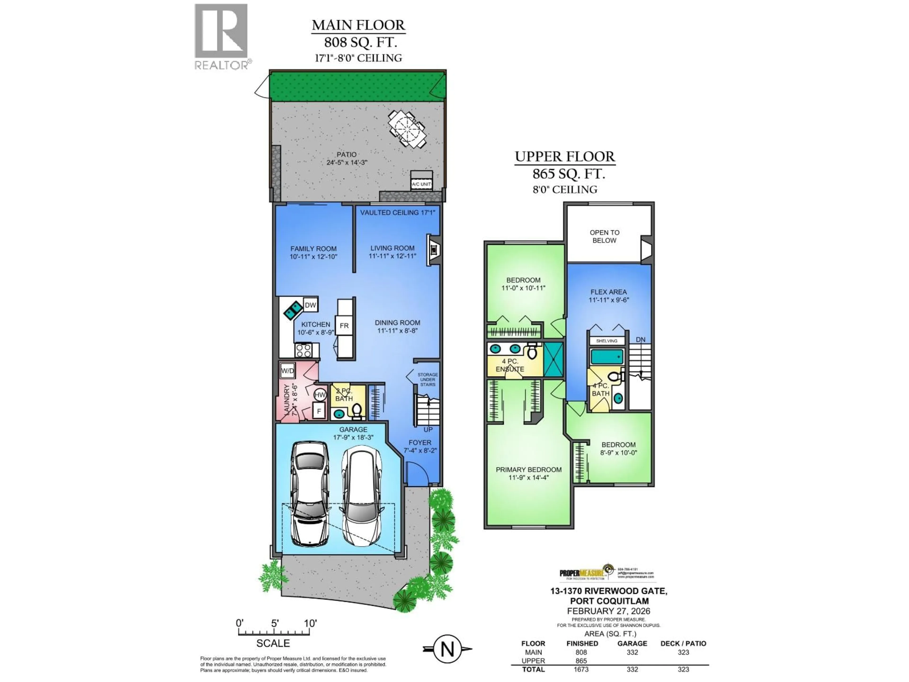 Floor plan for 13 - 1370 RIVERWOOD GATE, Port Coquitlam British Columbia V3B7V7