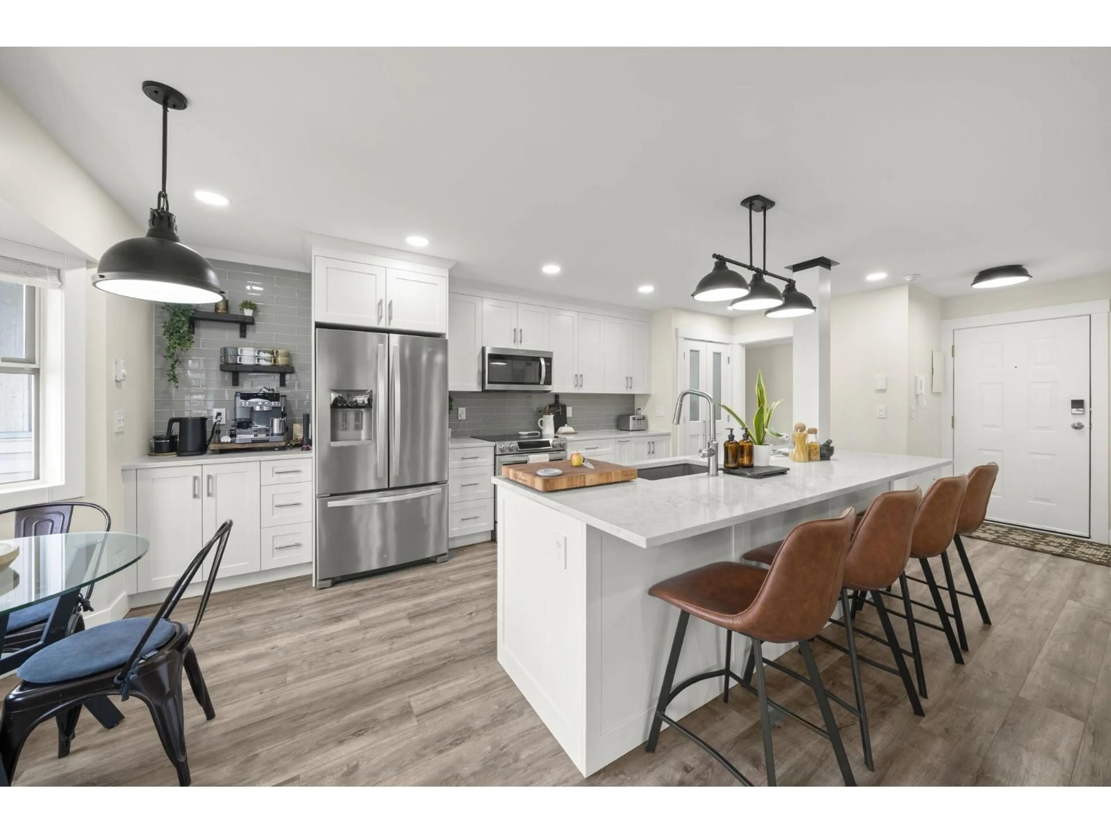 Open concept kitchen, unknown for 201 - 5464 201A STREET, Langley British Columbia V3A1S8