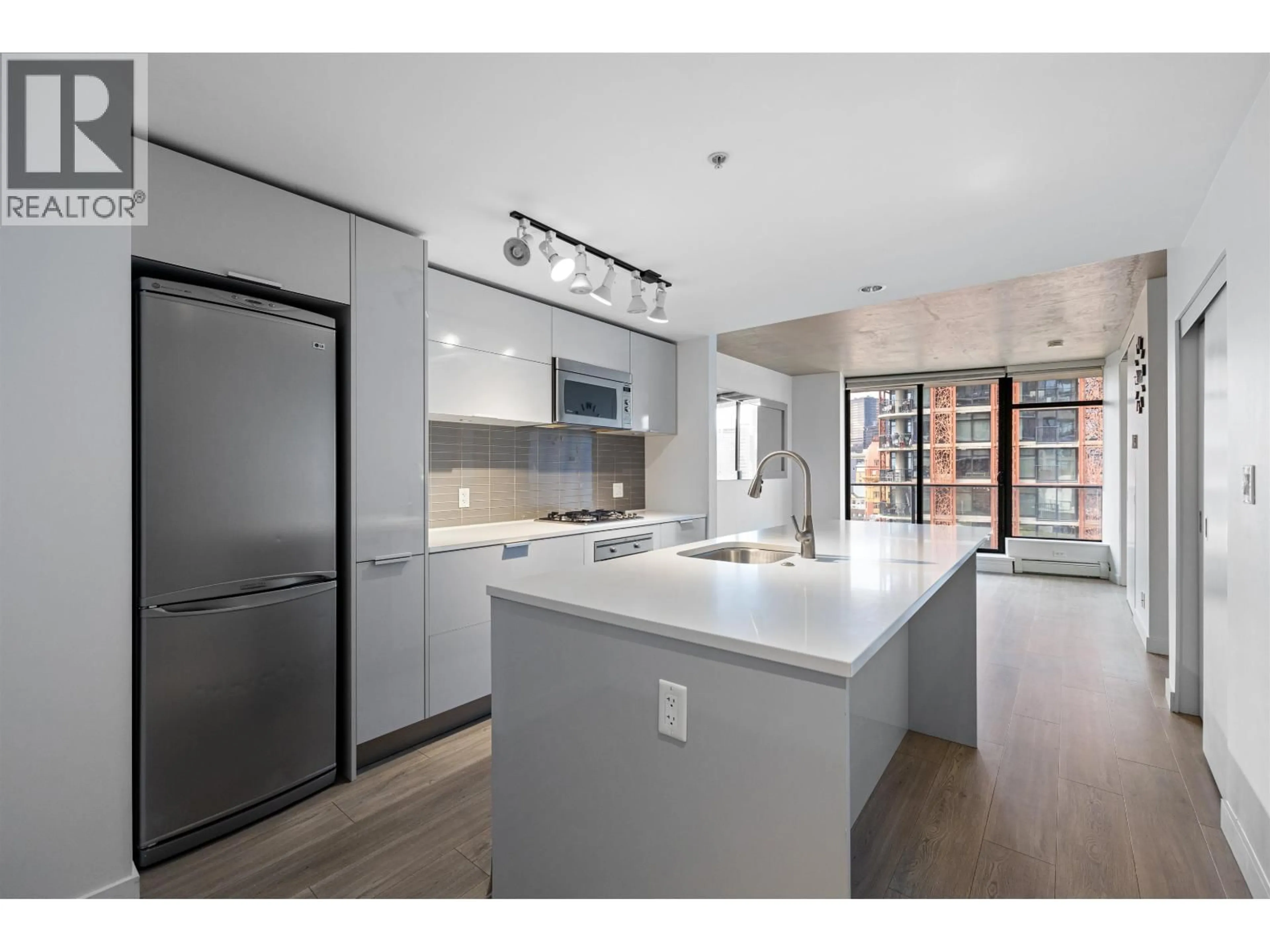 Open concept kitchen, unknown for 1407 - 108 CORDOVA STREET, Vancouver British Columbia V6B0G5