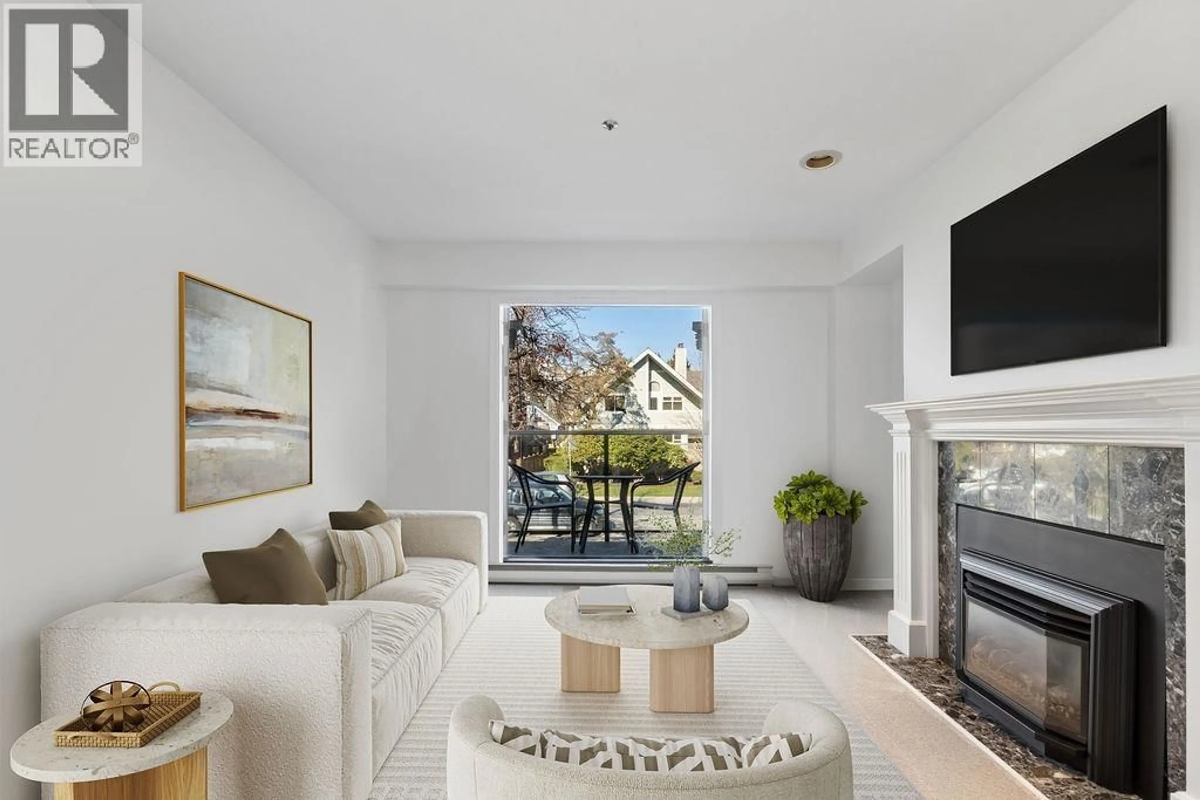 Living room with furniture, unknown for 208 - 828 14TH AVENUE, Vancouver British Columbia V5Z1R1