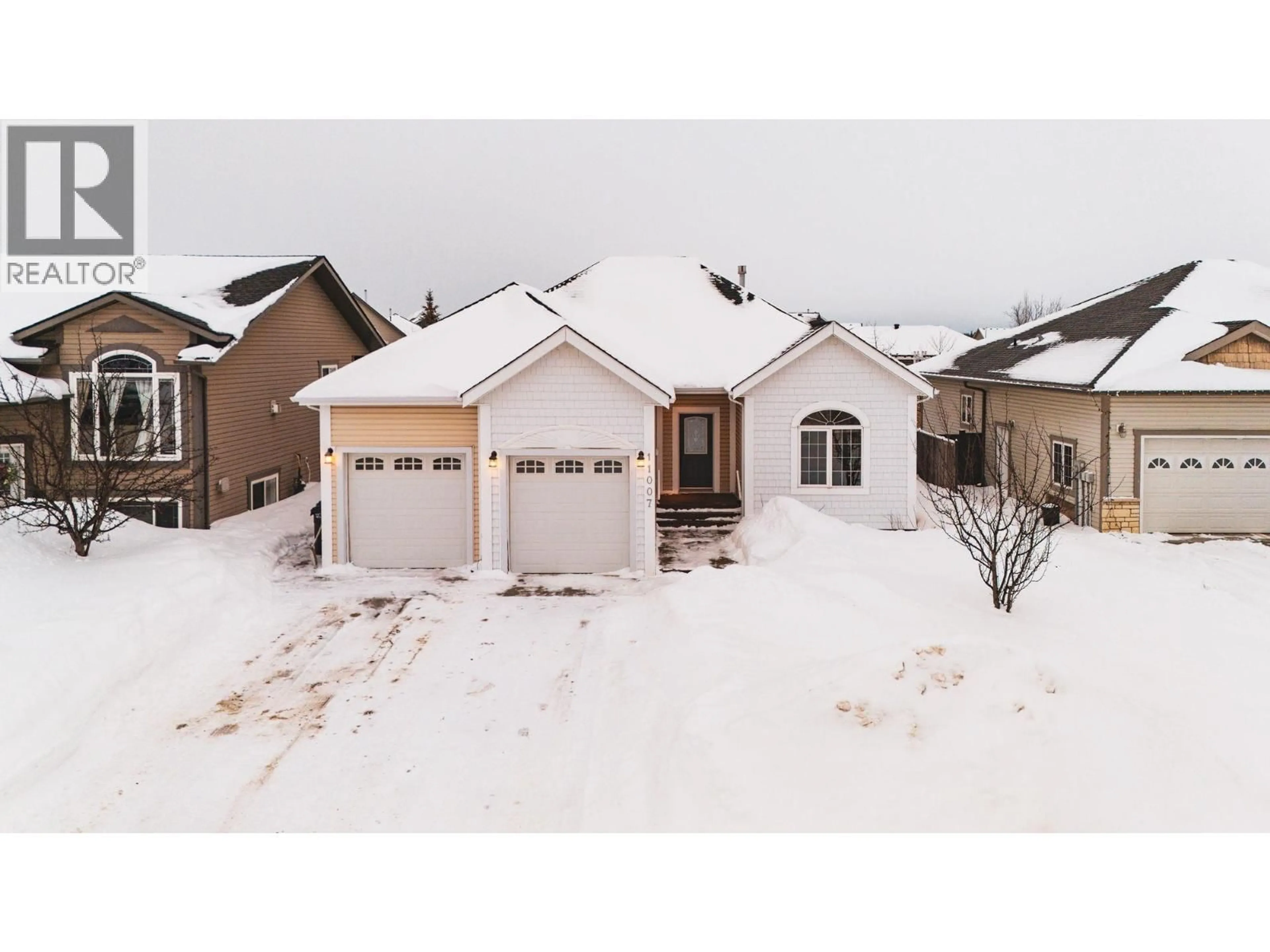 A pic from outside/outdoor area/front of a property/back of a property/a pic from drone, street for 11007 88A STREET, Fort St. John British Columbia V1J7G2