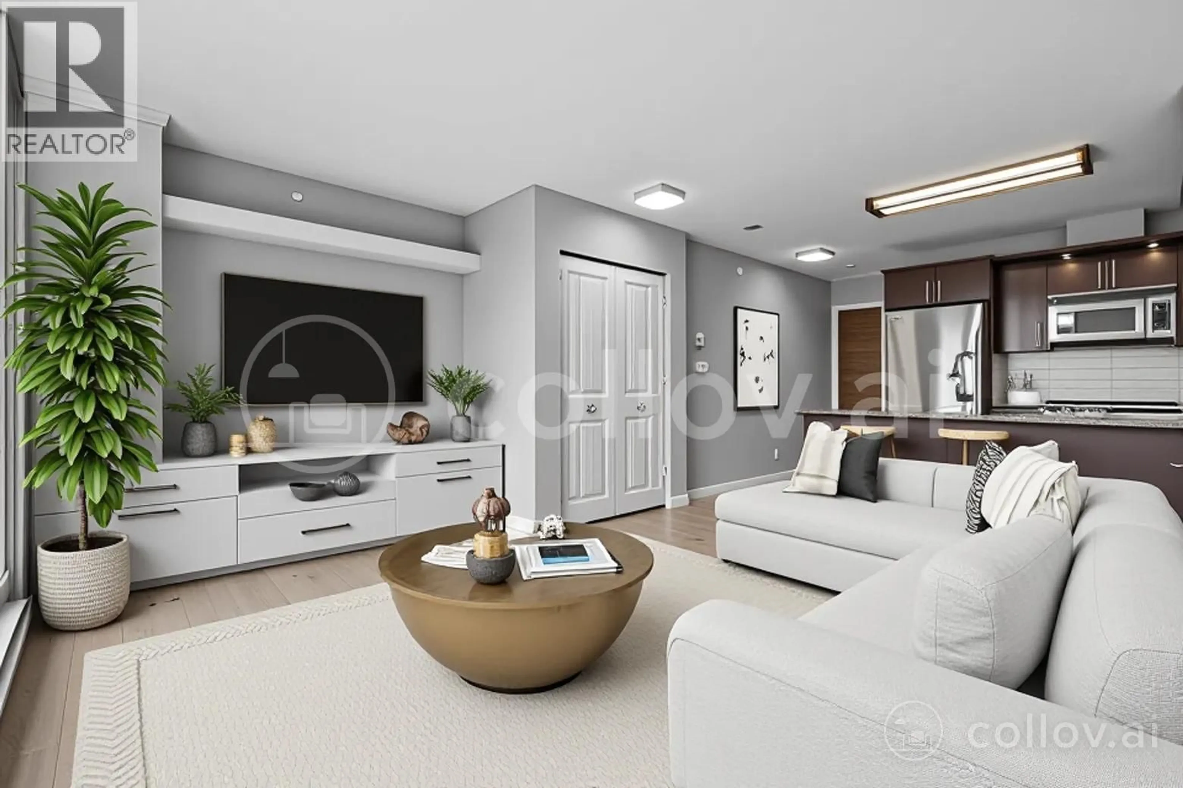 Living room with furniture, unknown for 404 - 1650 7TH AVENUE, Vancouver British Columbia V6J5N1