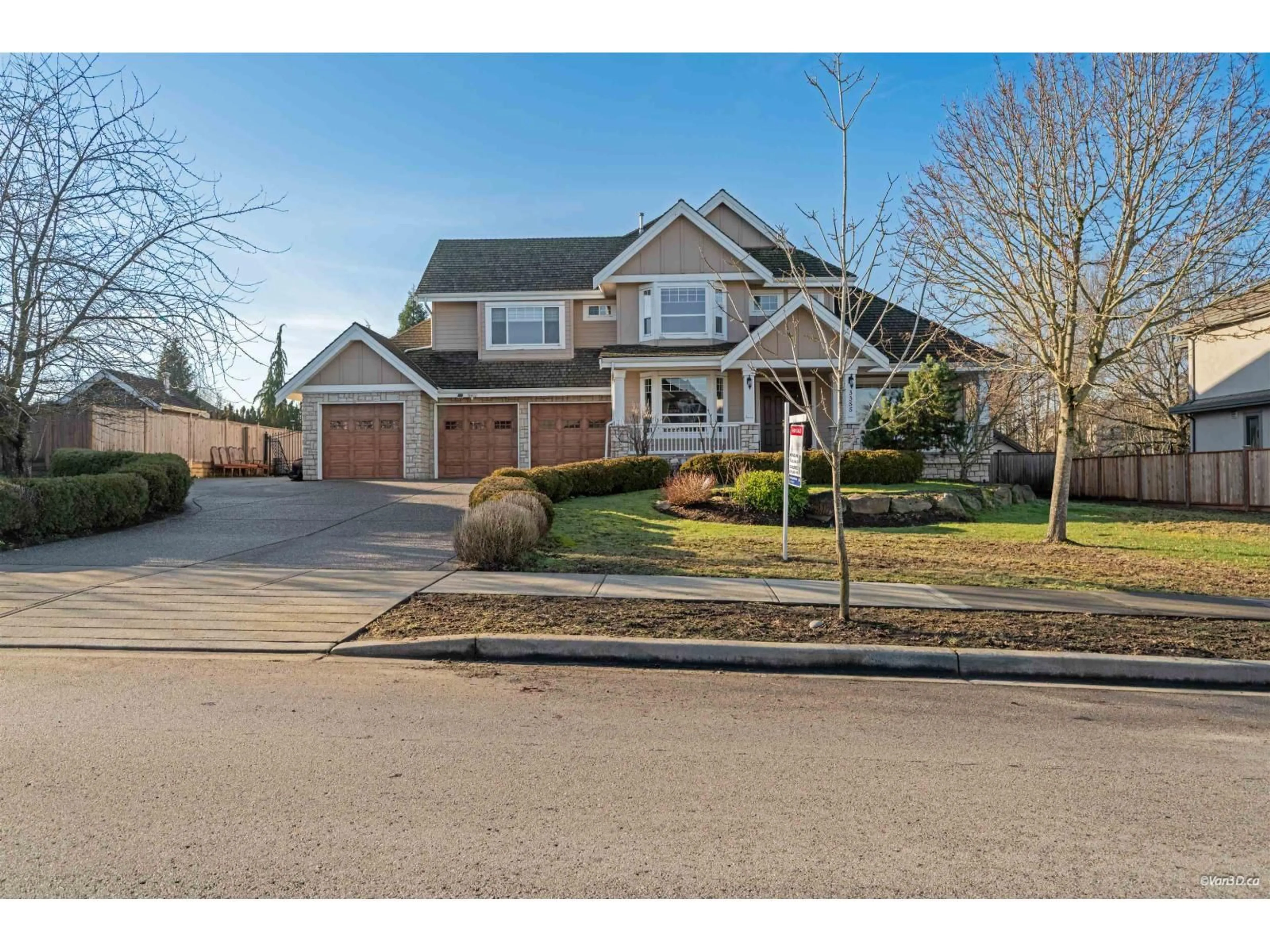 Home with brick exterior material, street for 3355 164A STREET, Surrey British Columbia V3Z0G5