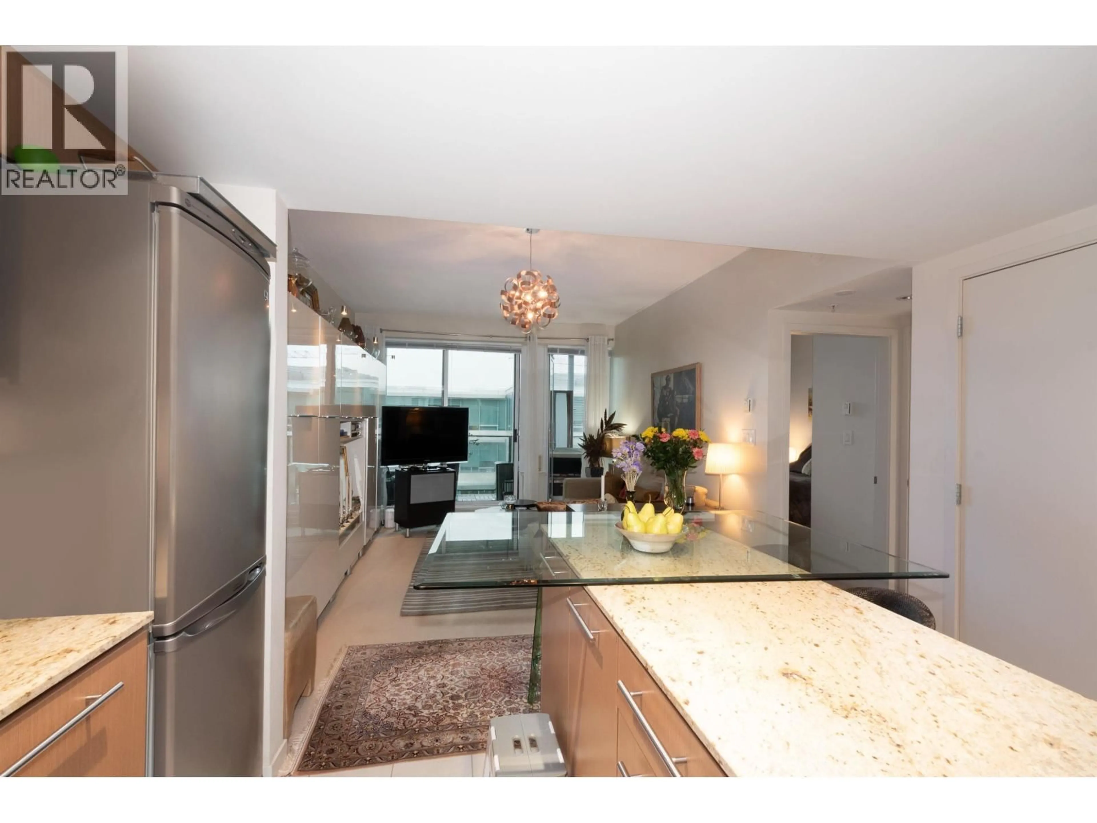 Contemporary kitchen, ceramic/tile floor for 804 - 522 8TH AVENUE, Vancouver British Columbia V5Z0A9