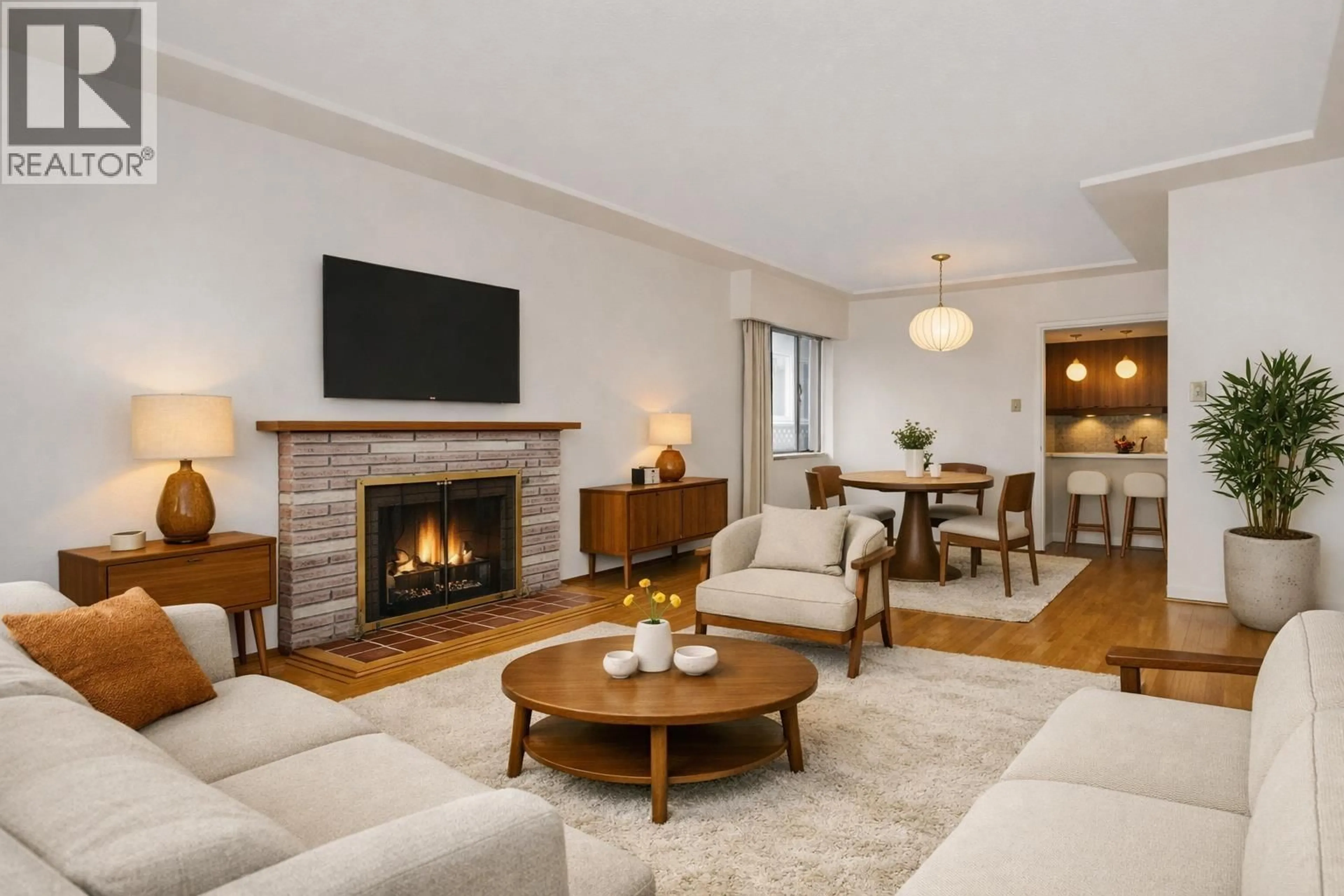 Living room with furniture, wood/laminate floor for 133 63RD AVENUE, Vancouver British Columbia V5X2H7