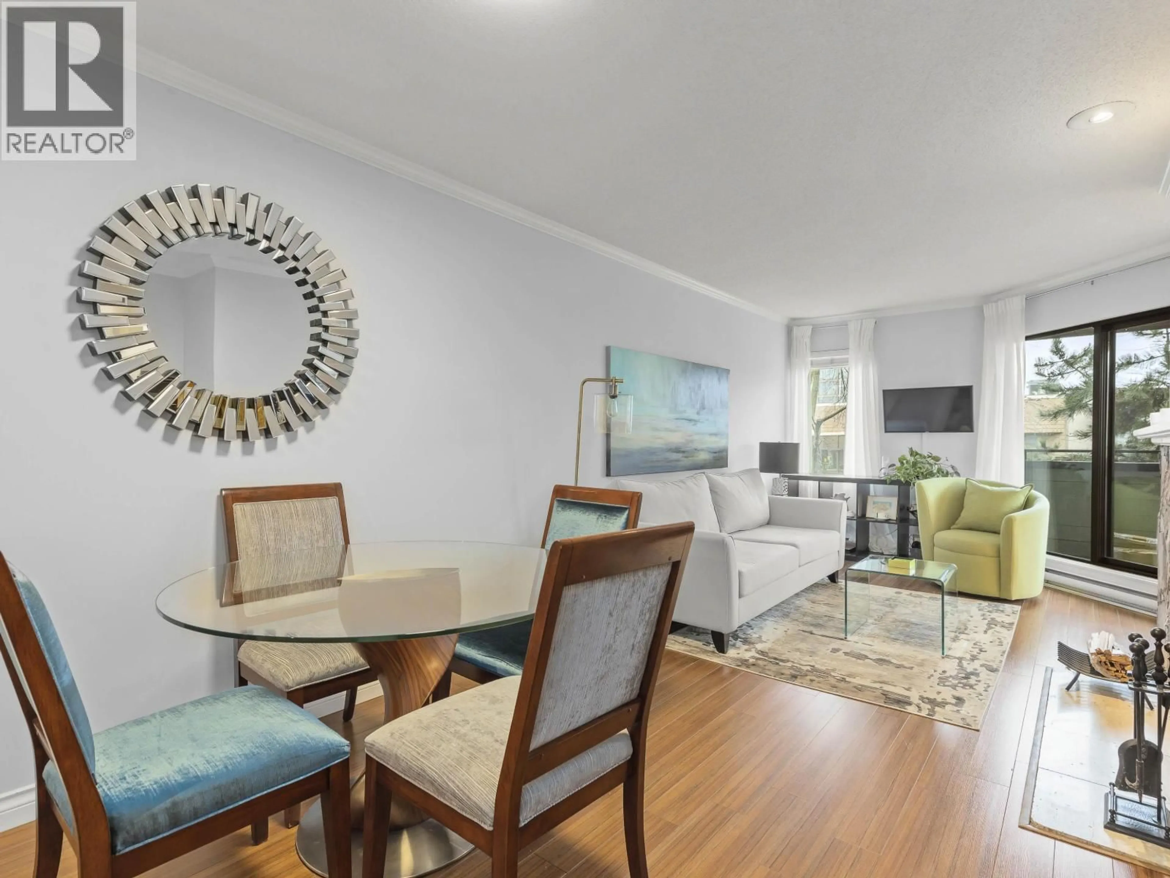 Living room with furniture, wood/laminate floor for 302 - 1476 10TH AVENUE, Vancouver British Columbia V6H1J9