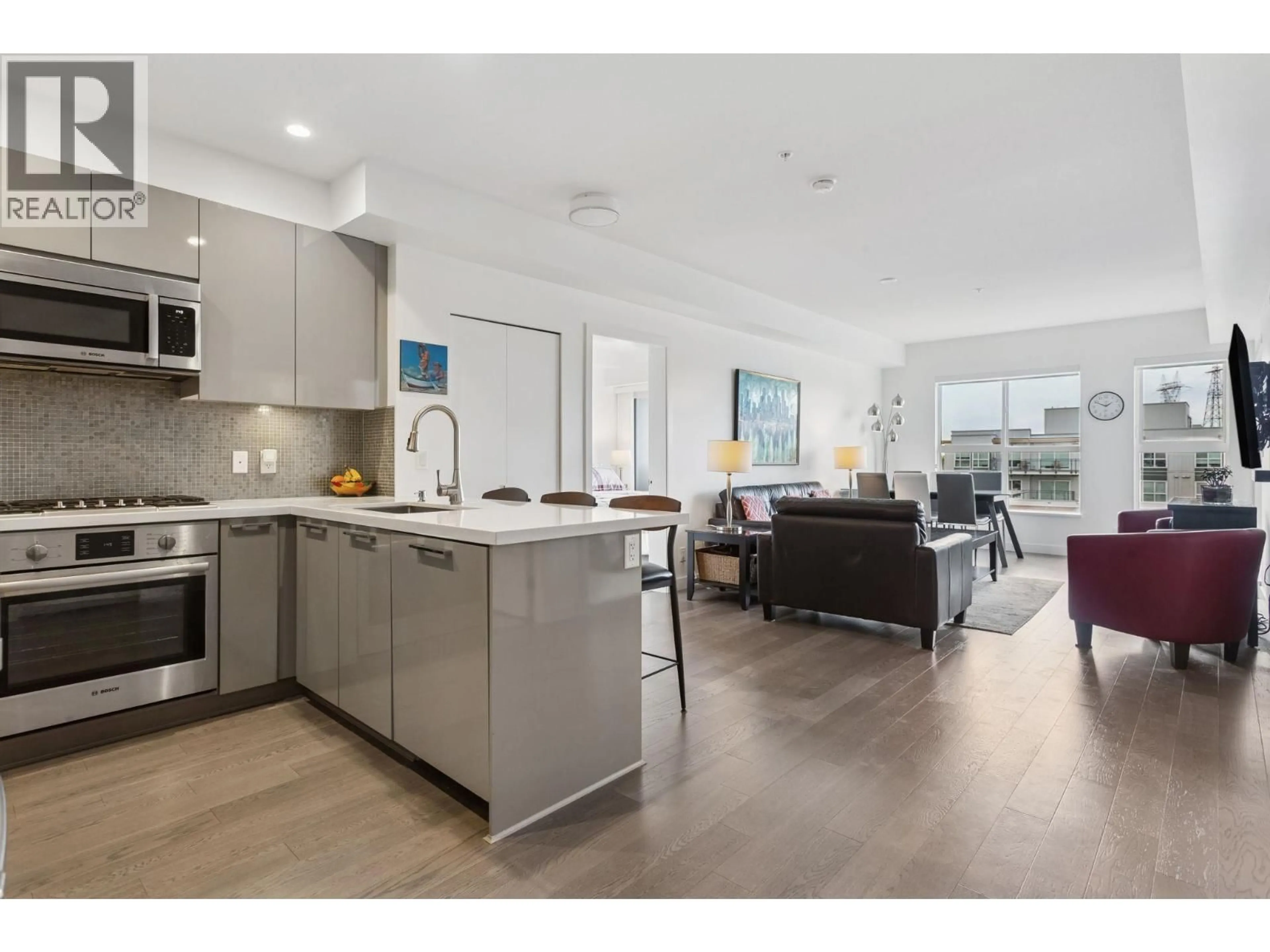 Open concept kitchen, unknown for 609 - 10177 RIVER DRIVE, Richmond British Columbia V6X0S2