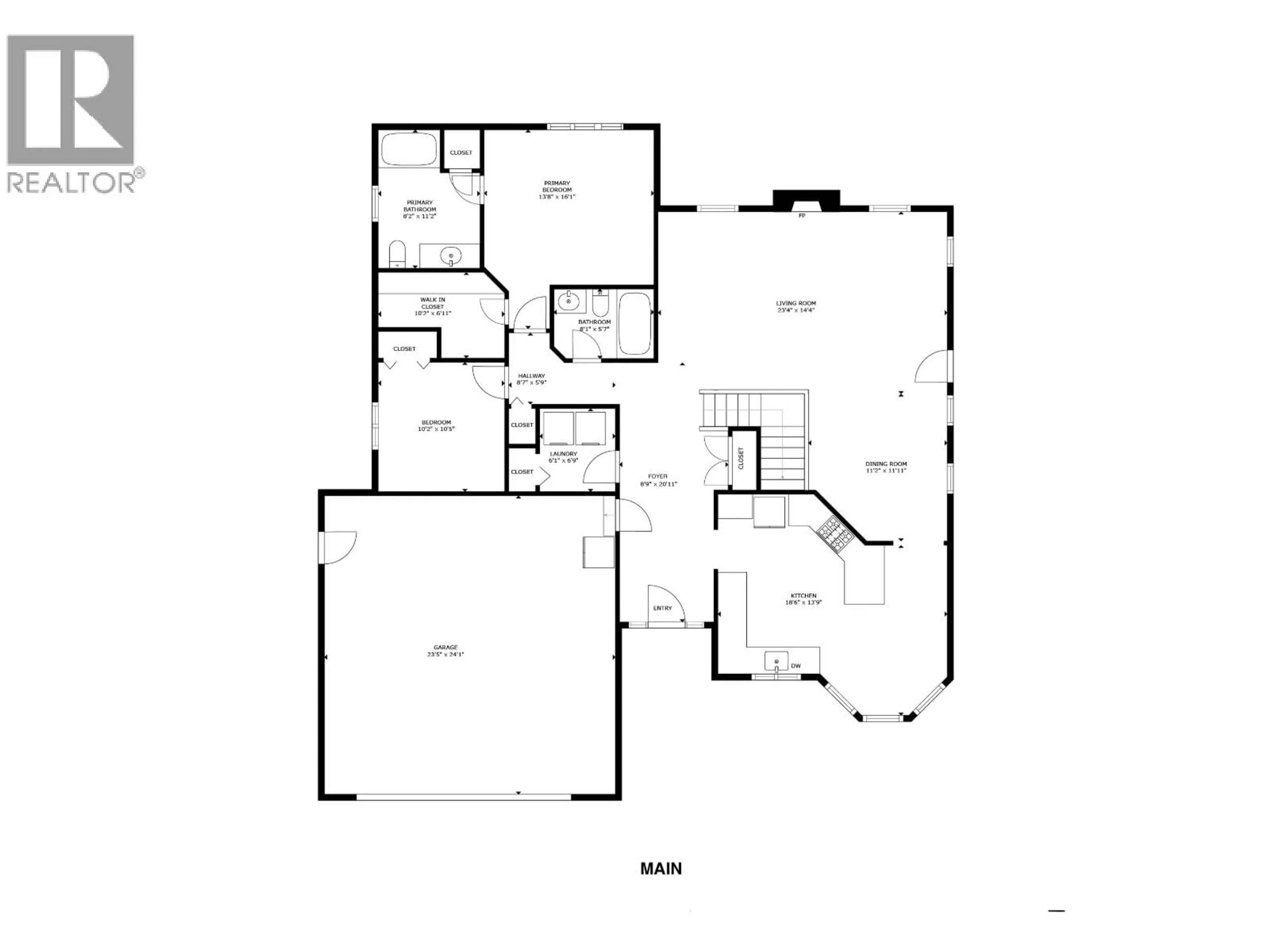 Floor plan for 10304 114A AVENUE, Fort St. John British Columbia V1J7J2